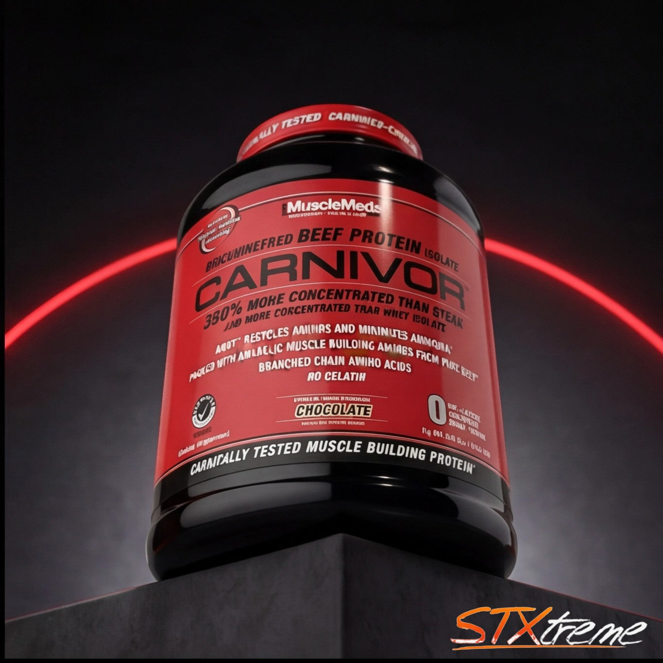 Carnivor MuscleMeds 4.4 Lbs Proteina De Carne Sin Lactosa