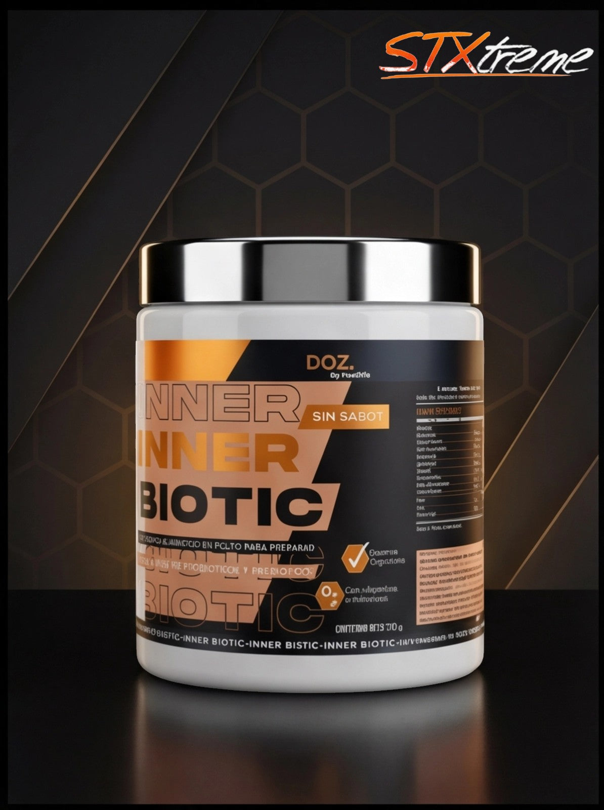 Inner Biotic Doz Heallife 300g Suplemento Con Probioticos En Polvo Digestivo