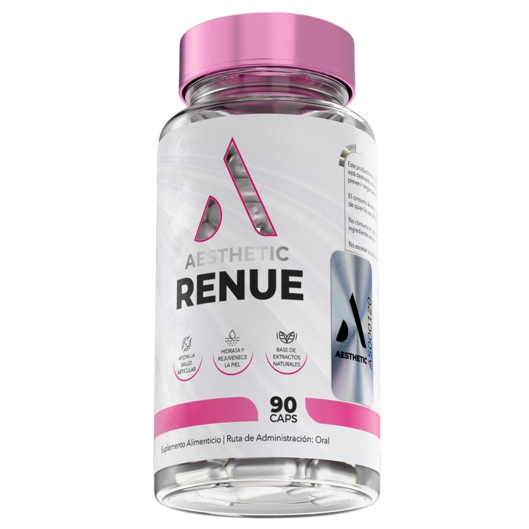 Aesthetic Renue Aesthetic Supplements 90 Capsulas Colageno Hidrolizado Con Coenzima Q10
