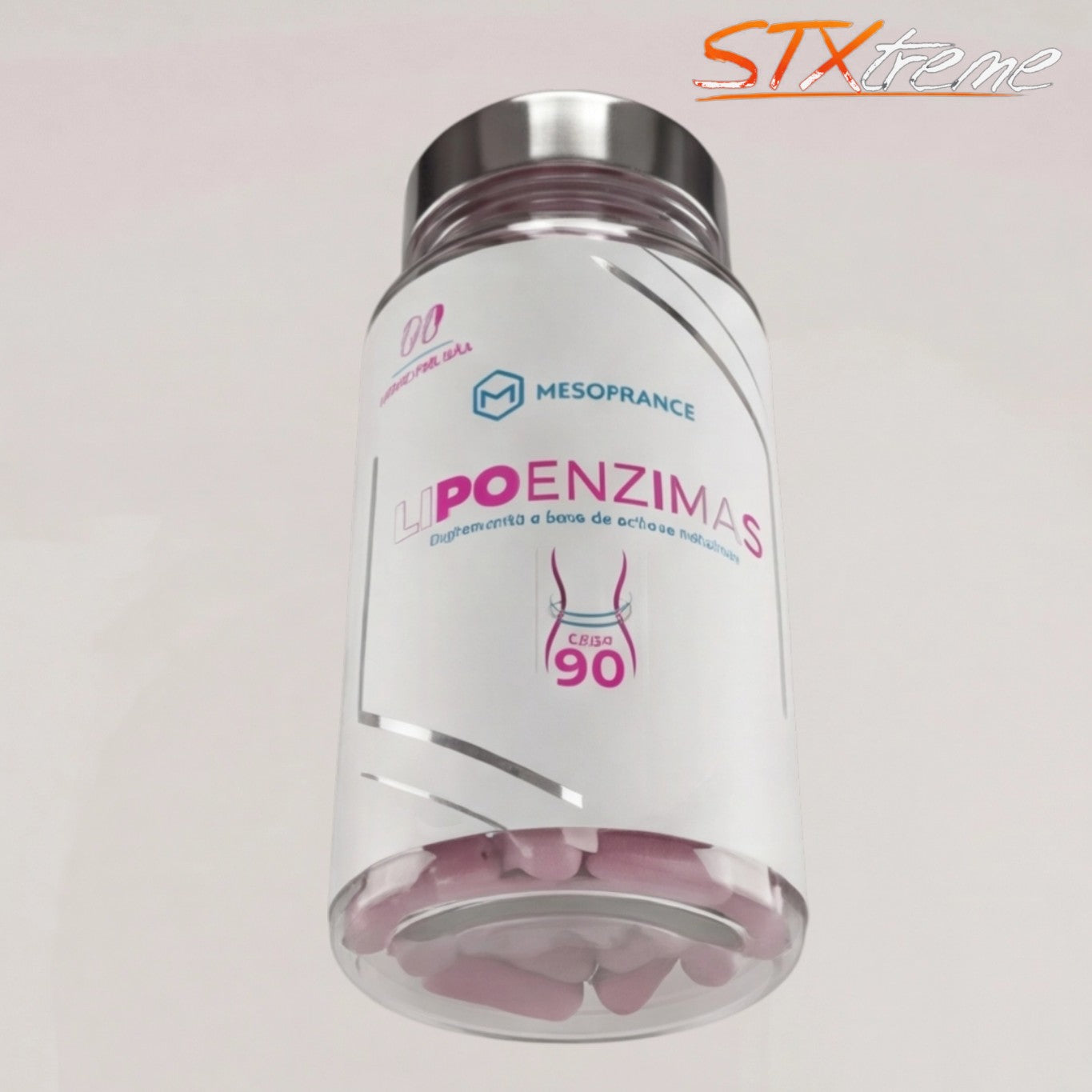 Lipo Enzimas Meso France 90 Capsulas Suplemento Alimenticio Con Extractos Botanicos