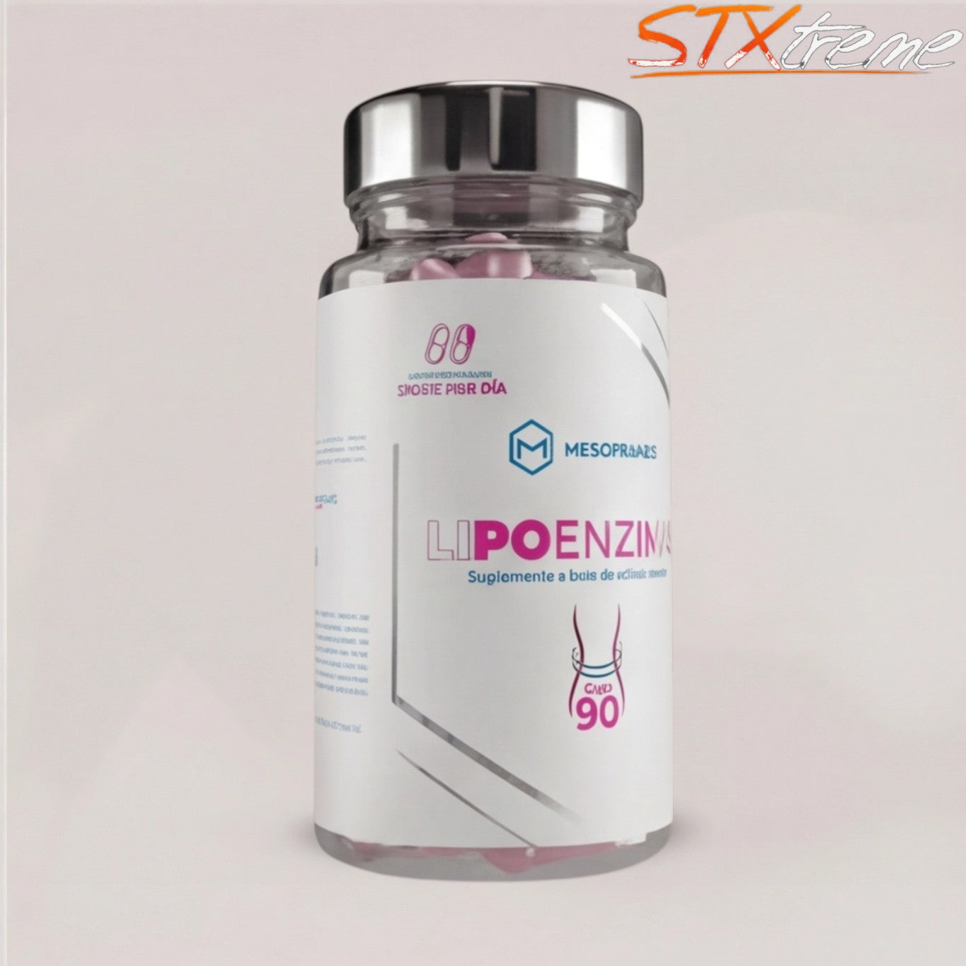 Lipo Enzimas Meso France 90 Capsulas Suplemento Alimenticio Con Extractos Botanicos