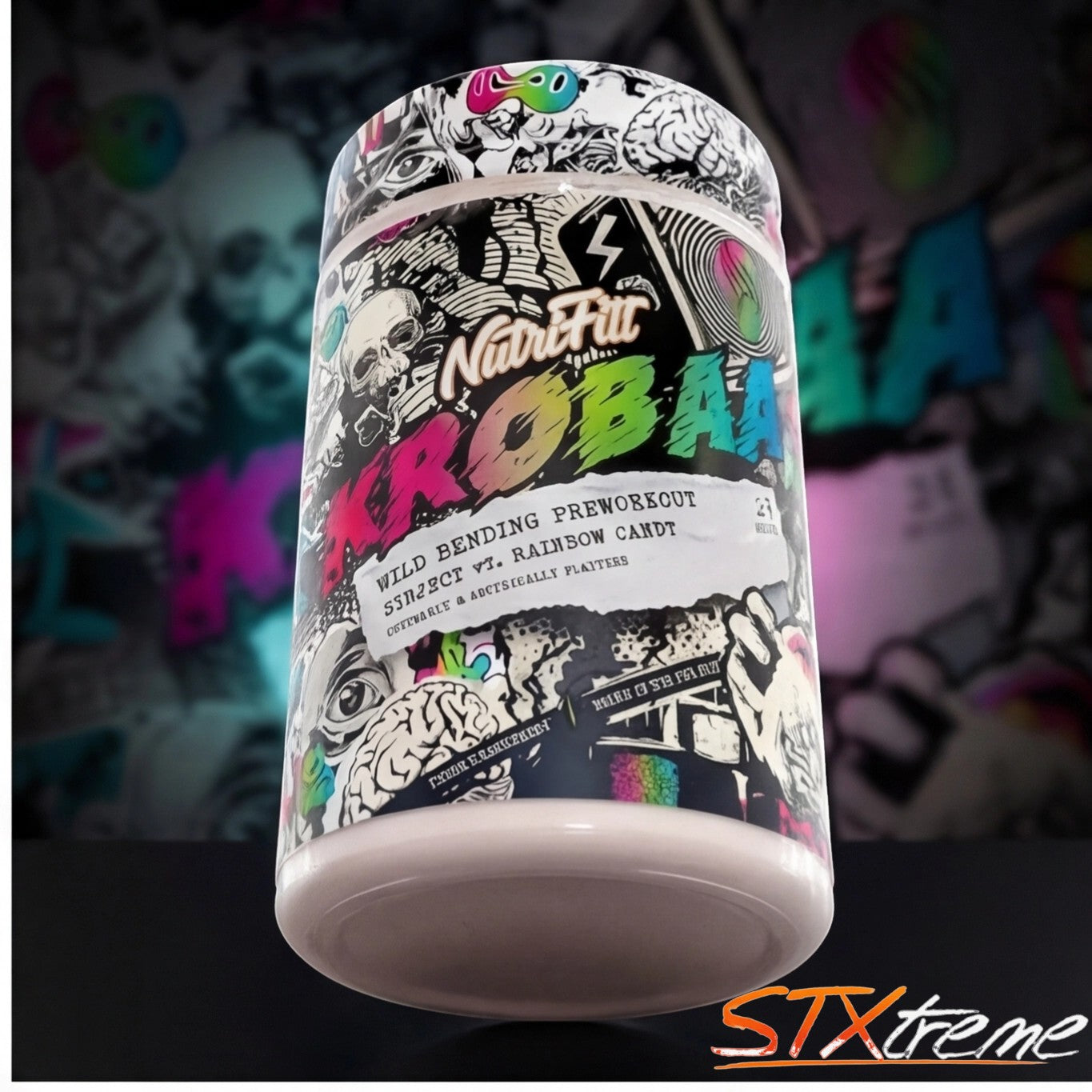Krobaa Nutrifitt 21 Serv Pre Entreno Energia Y Bombeo Intenso