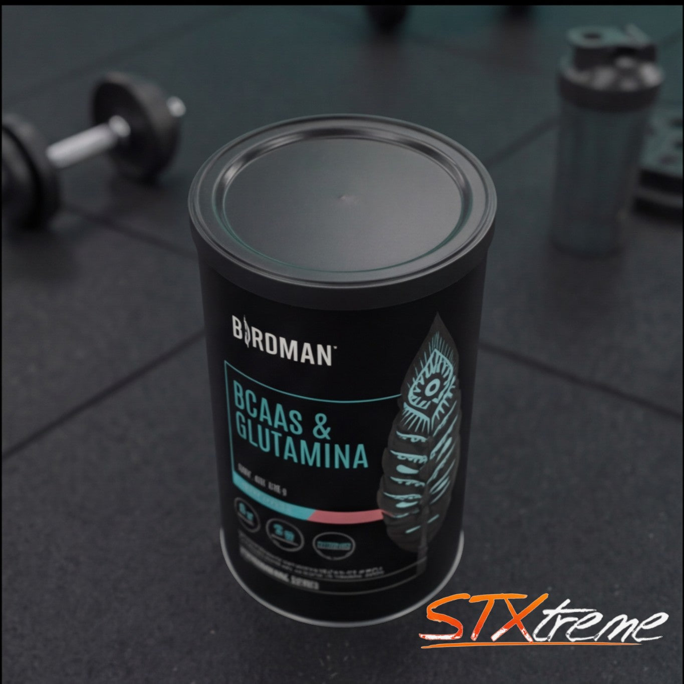BCAAs Glutamina Birdman 405g Aminoacidos Plant Based Premium