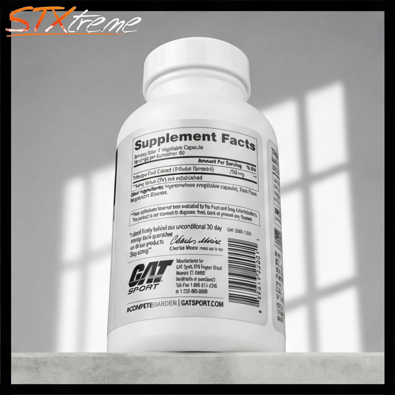 Tribulus Gat Sport Extracto 90 Caps Aumentar Testosterona Natural