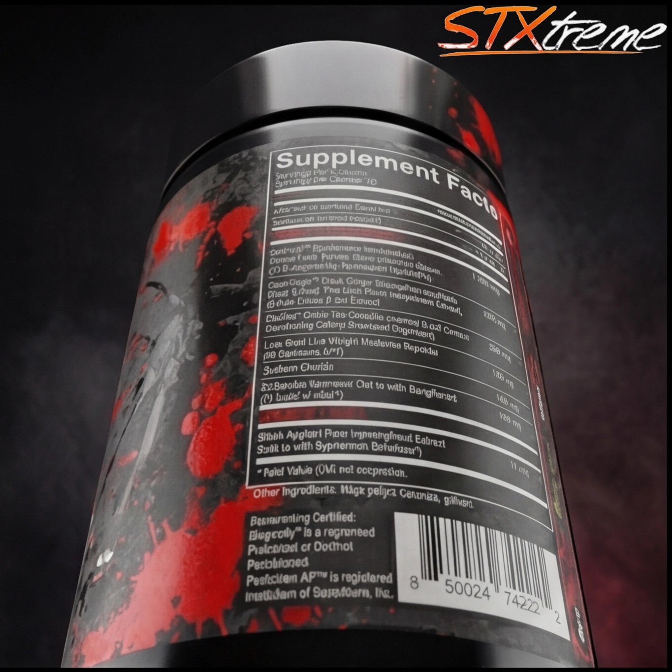 Carnage Bloodlust Nutrifitt 80 Caps Pump Extremo Sin Estimulantes