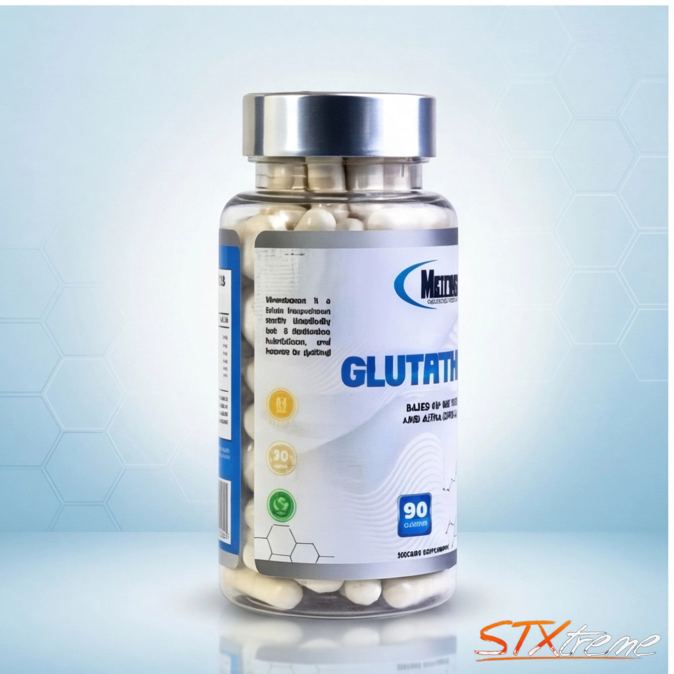 Glutathione Metforce 90 Caps Antioxidante Con Glutation