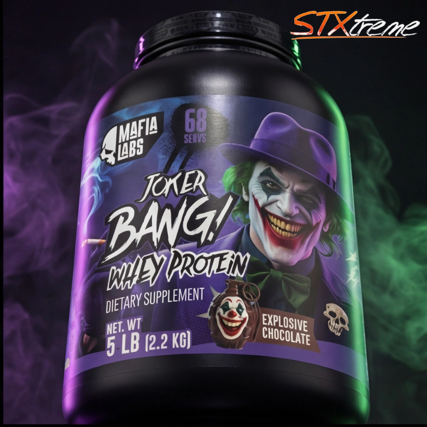 Joker Bang Mafia Labs 5 Lbs Proteina De Suero De Leche Whey