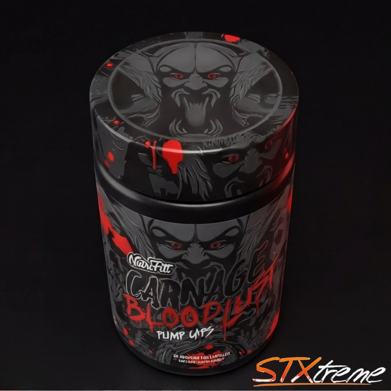Carnage Bloodlust Nutrifitt 80 Caps Pump Extremo Sin Estimulantes