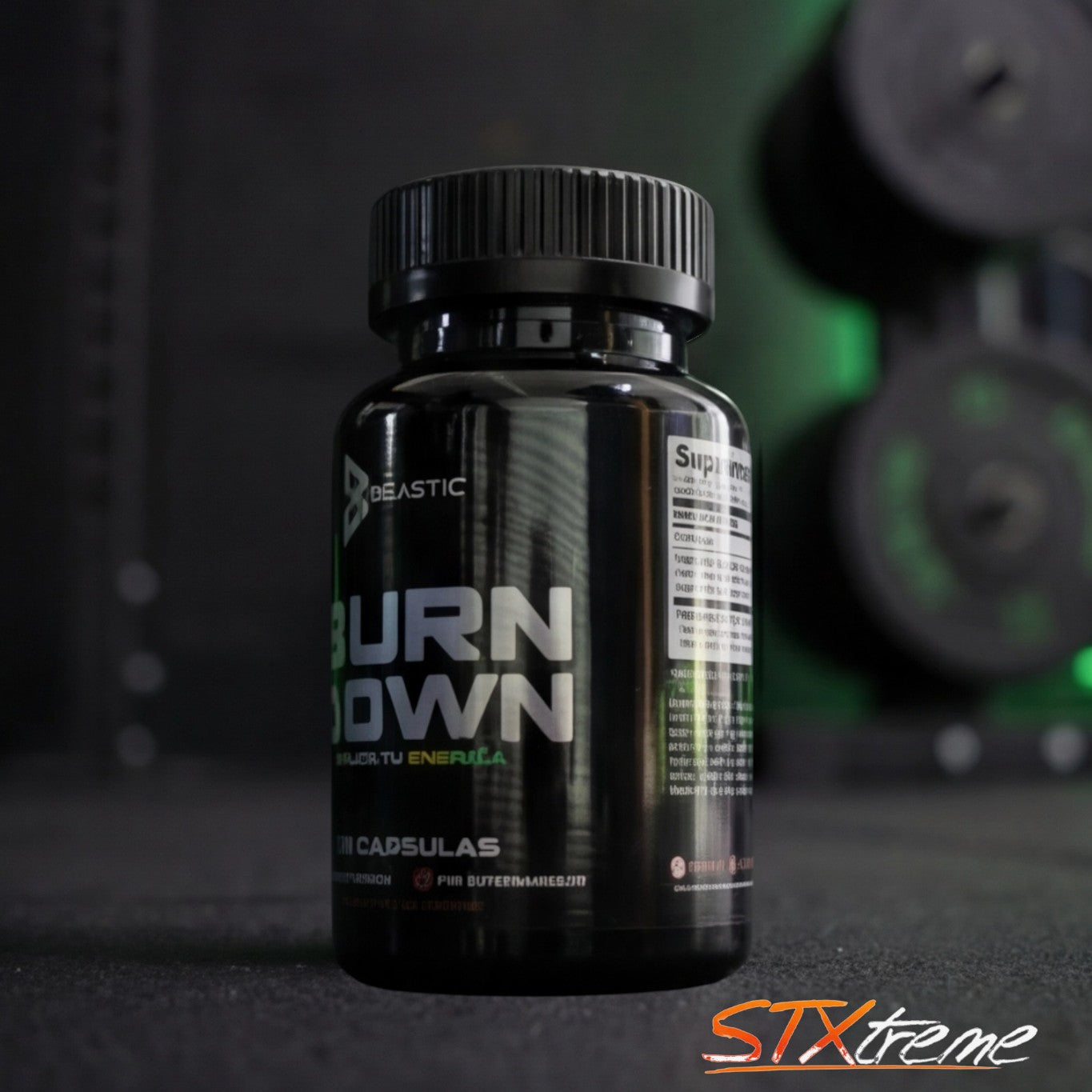 Burn Down Beastic 90 Caps Definicion Con Extractos Termogenicos