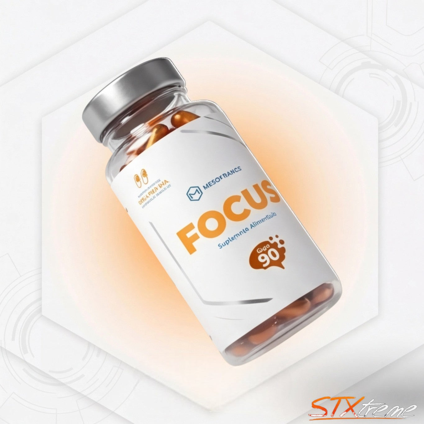 Focus Mesofrance 90 Caps Nootropico Enfoque Mental Premium