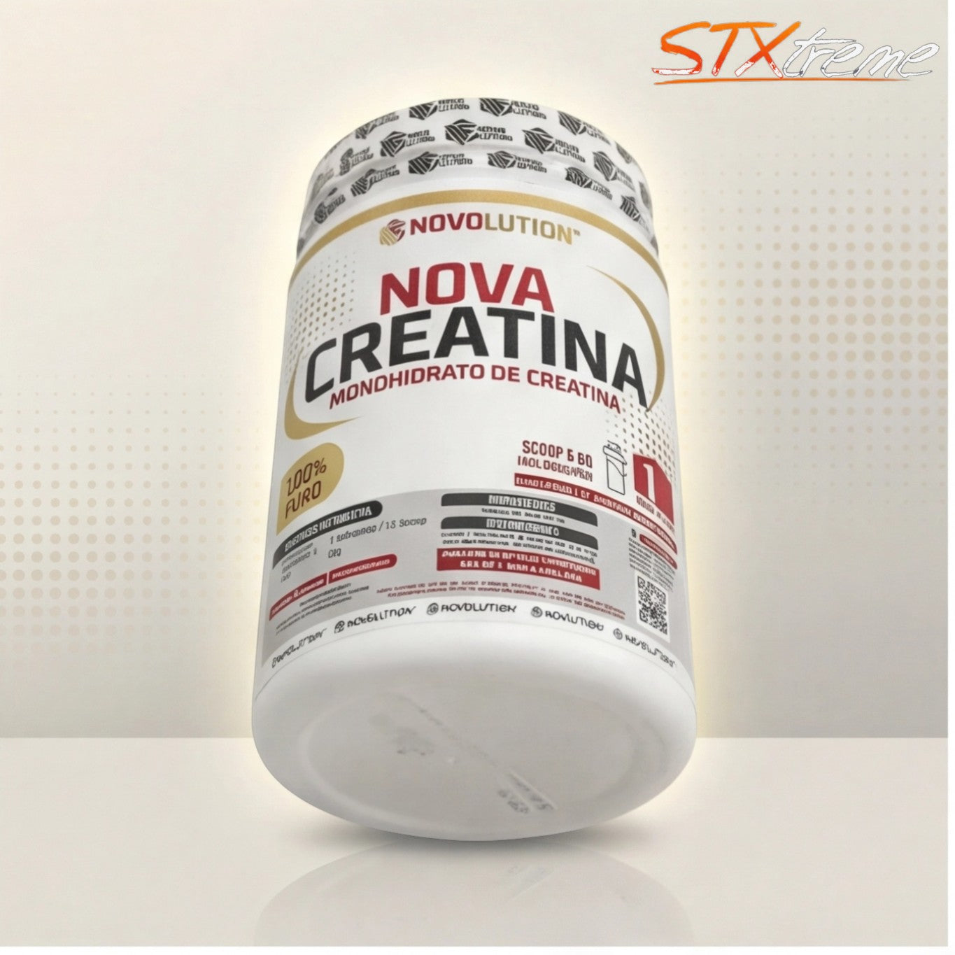 Nova Creatina Novolution 1 Kg Creatina Monohidratada Pura