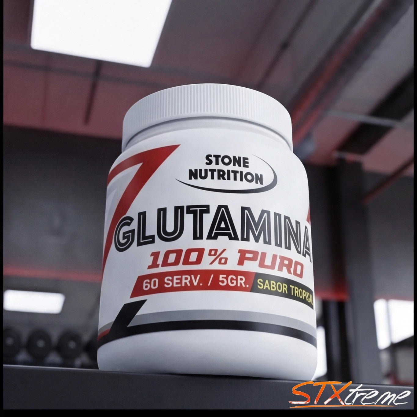 Glutamina Stone Nutrition 1 Kg Recuperacion Muscular Prolongada