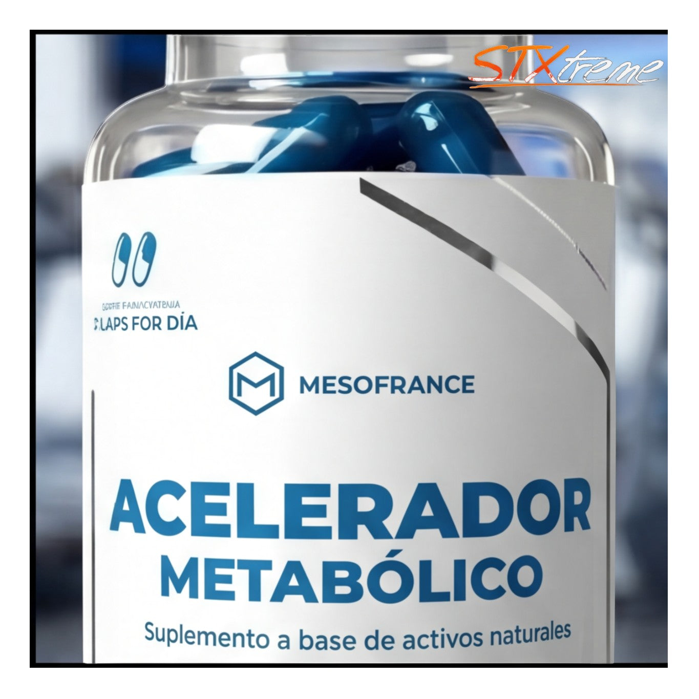 Acelerador Metabolico Mesofrance 90 Caps Energia Y Soporte Diario
