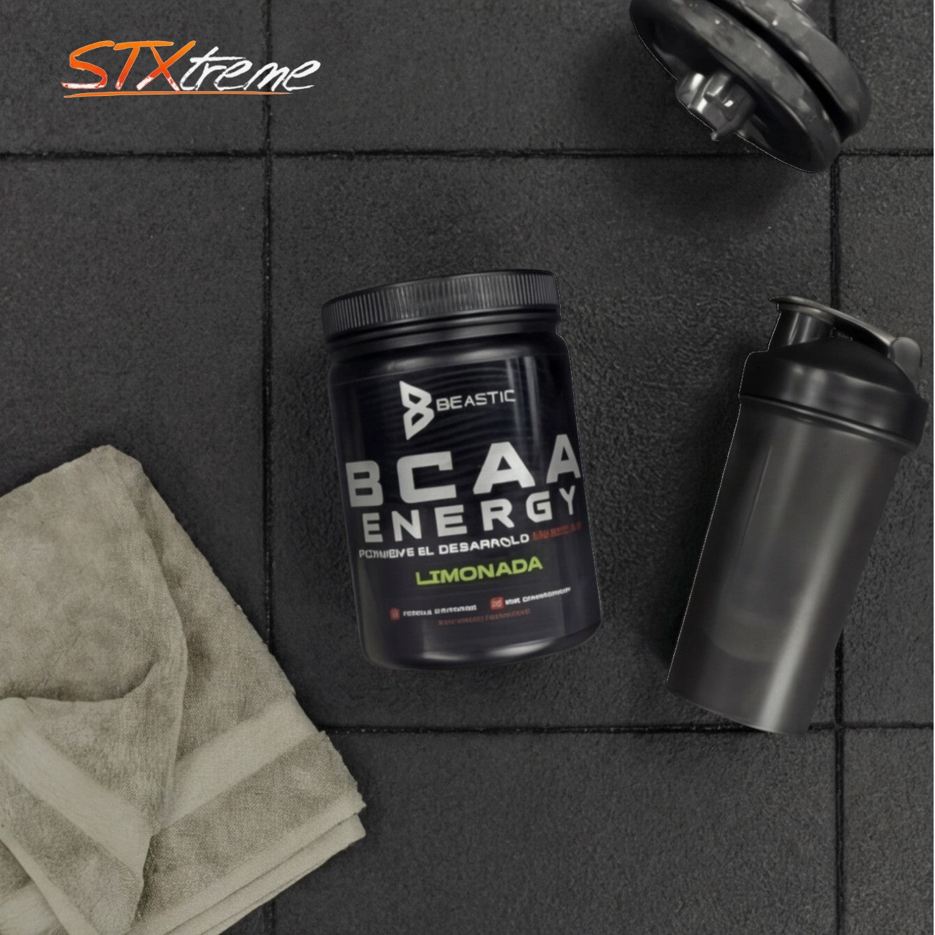 BCAA Energy Beastic 60 Serv Aminoacidos Cafeina Electrolitos