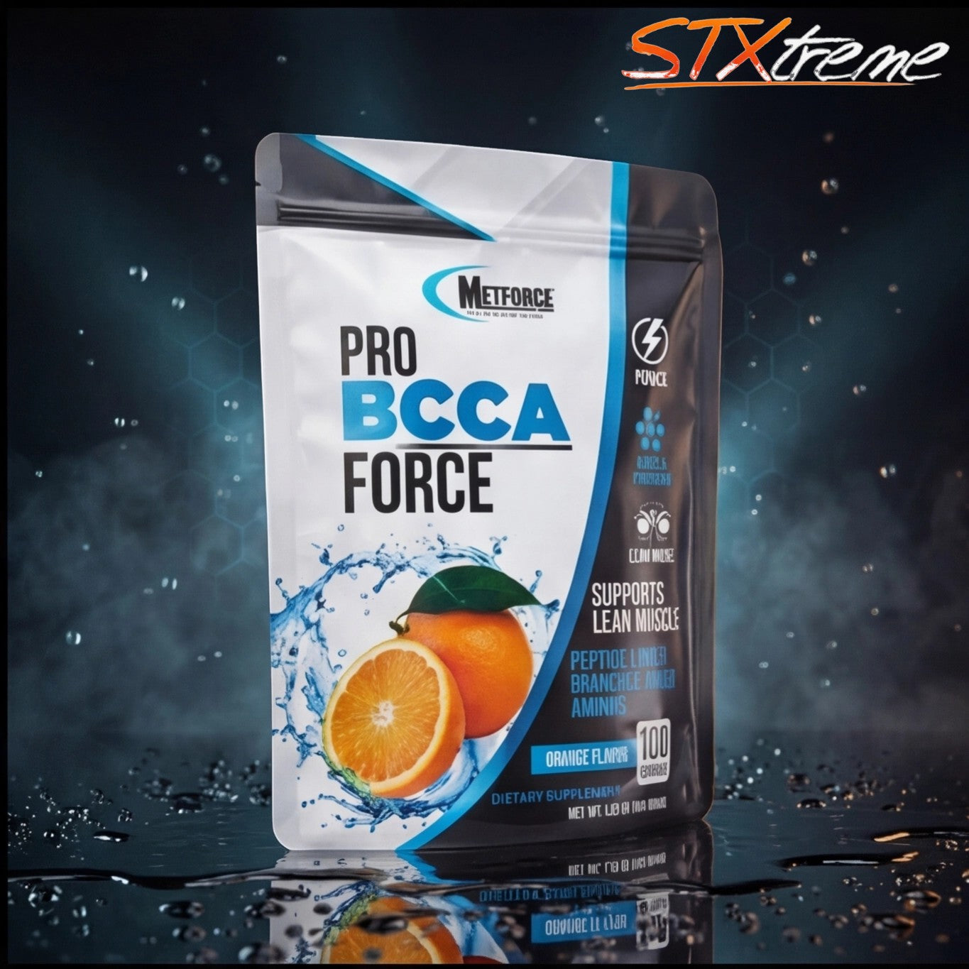 Pro BCAA Force Metforce 1.32 Lbs Aminoacidos Alto Rendimiento
