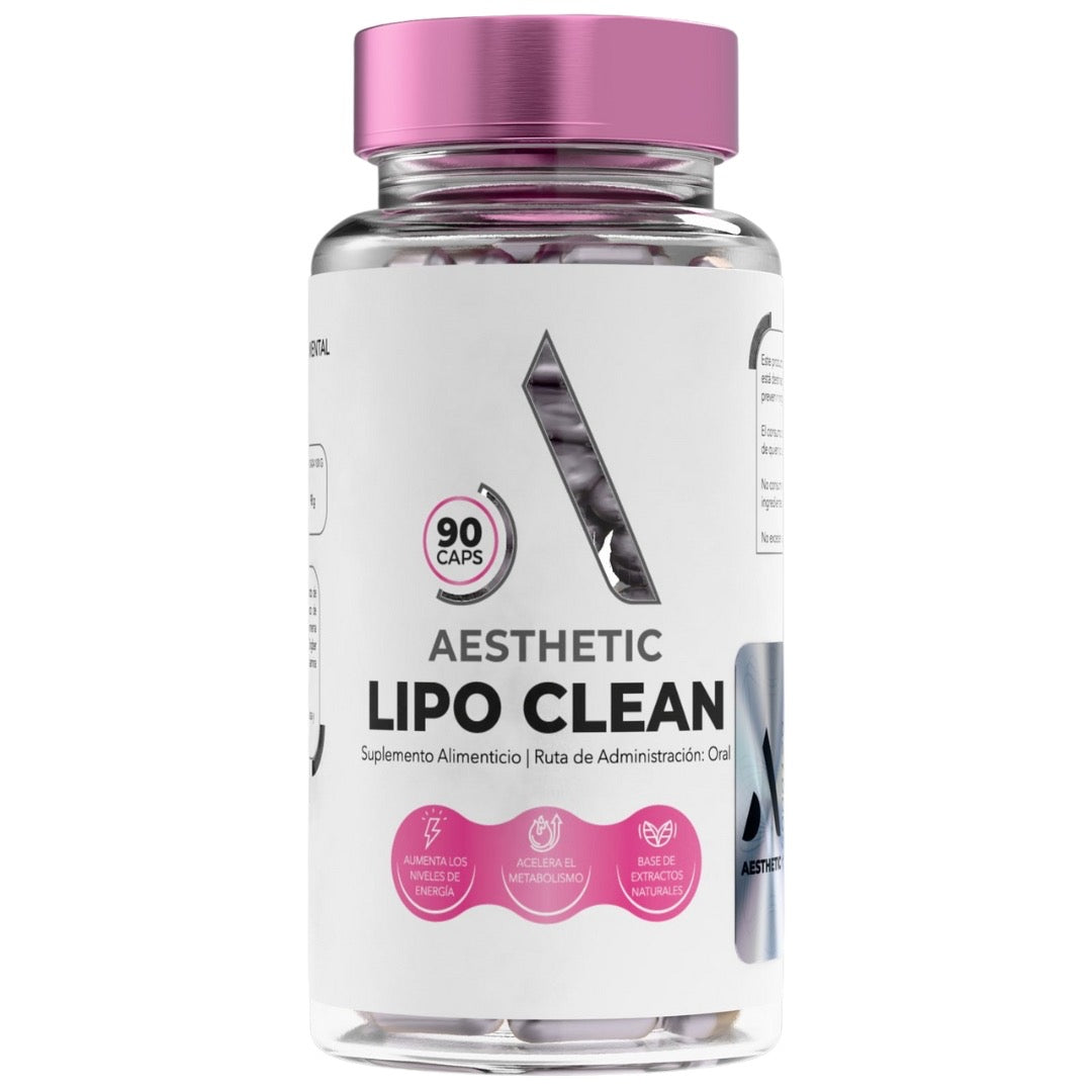 Aesthetic Lipo Clean Aesthetic Supplements 90 Capsulas Control De Apetito Y Metabolismo