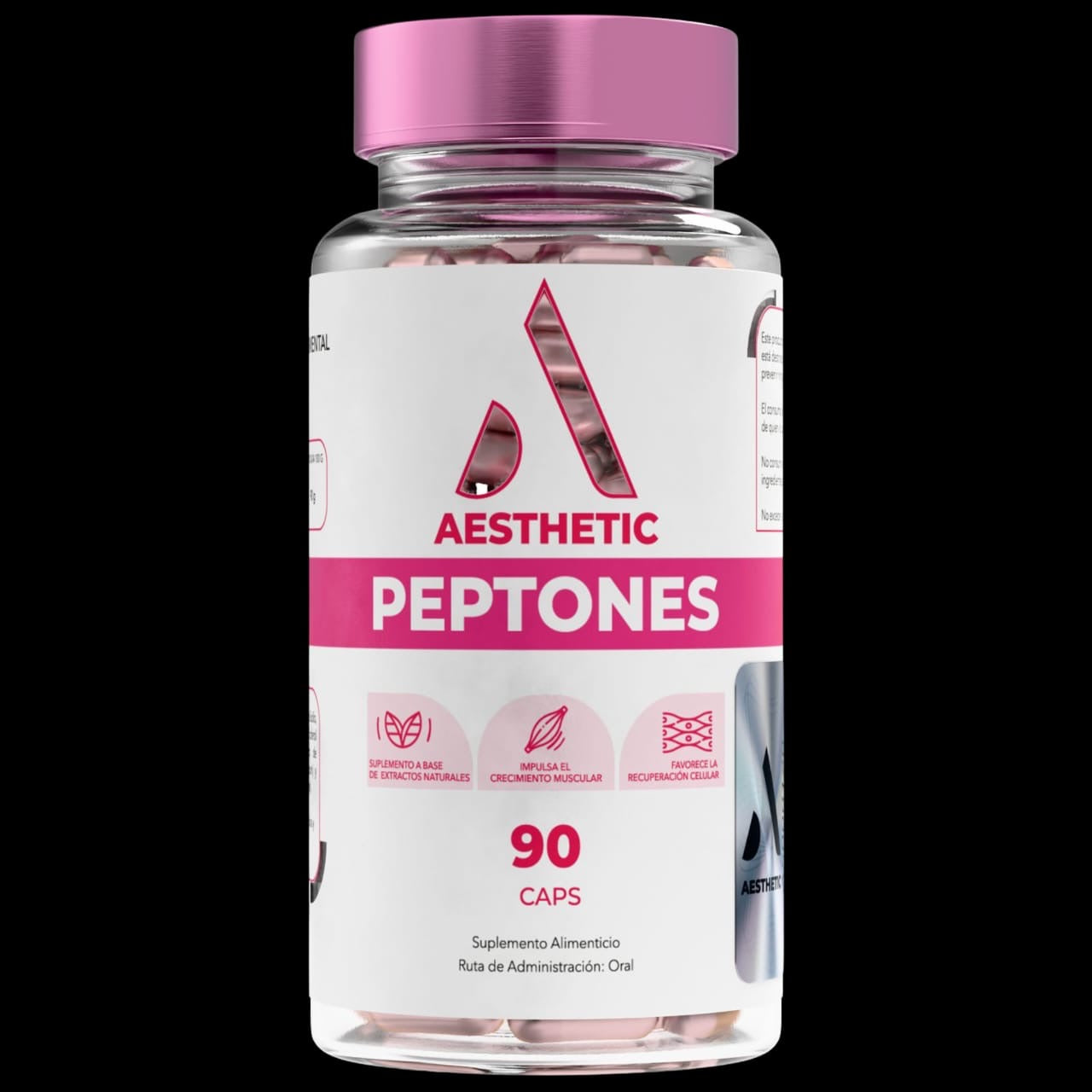 Aesthetic Peptones Aesthetic Supplements 90 Capsulas Peptonas En Capsulas