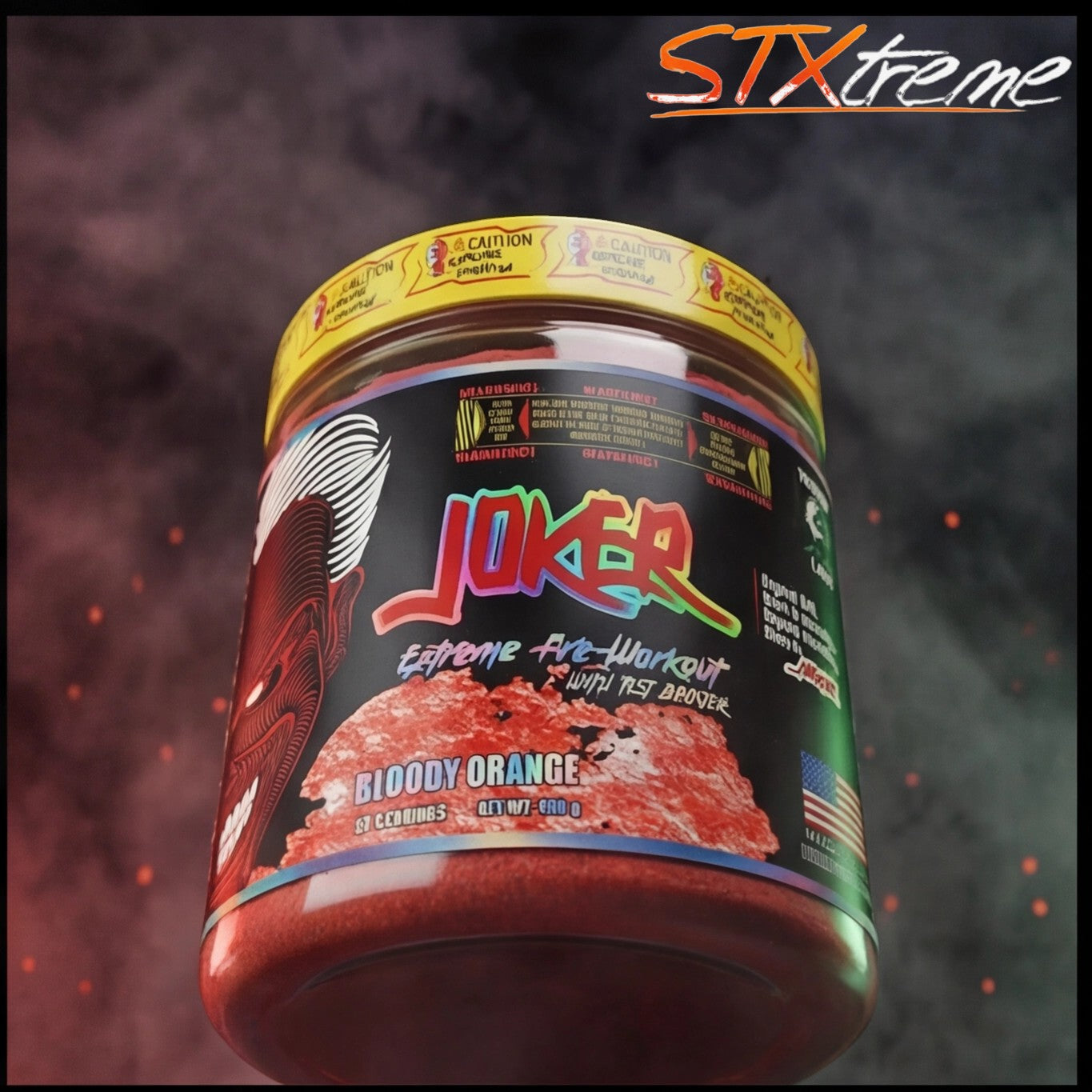 Joker Terror Labz 300g Pre Entreno Energia Y Bombeo Extremo