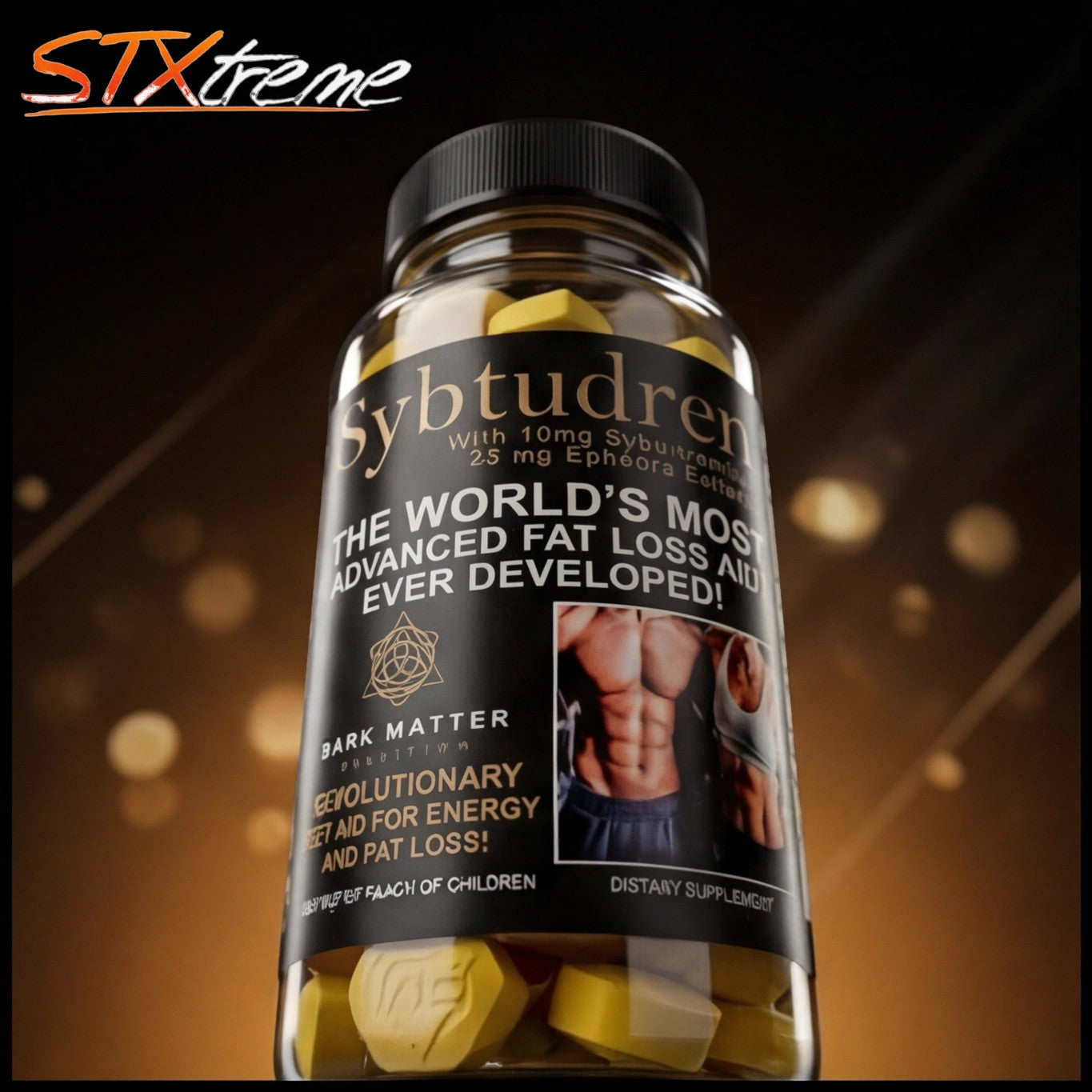 Sybtudren Termogenico Dark Matter 90 Tabs Quemar Grasa Extrema