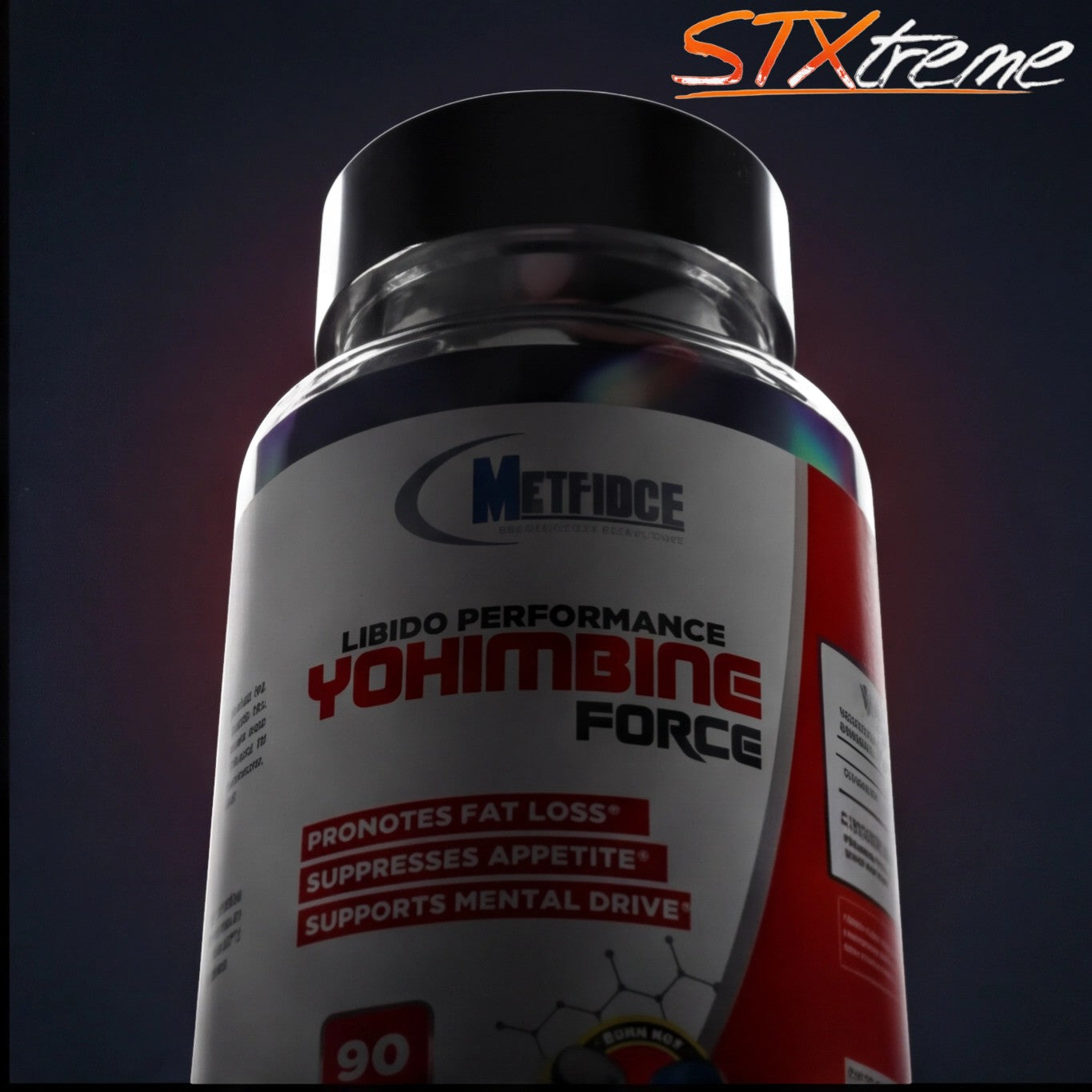Yohimbine Force Metforce 90 Caps Quemar Grasa Rebelde