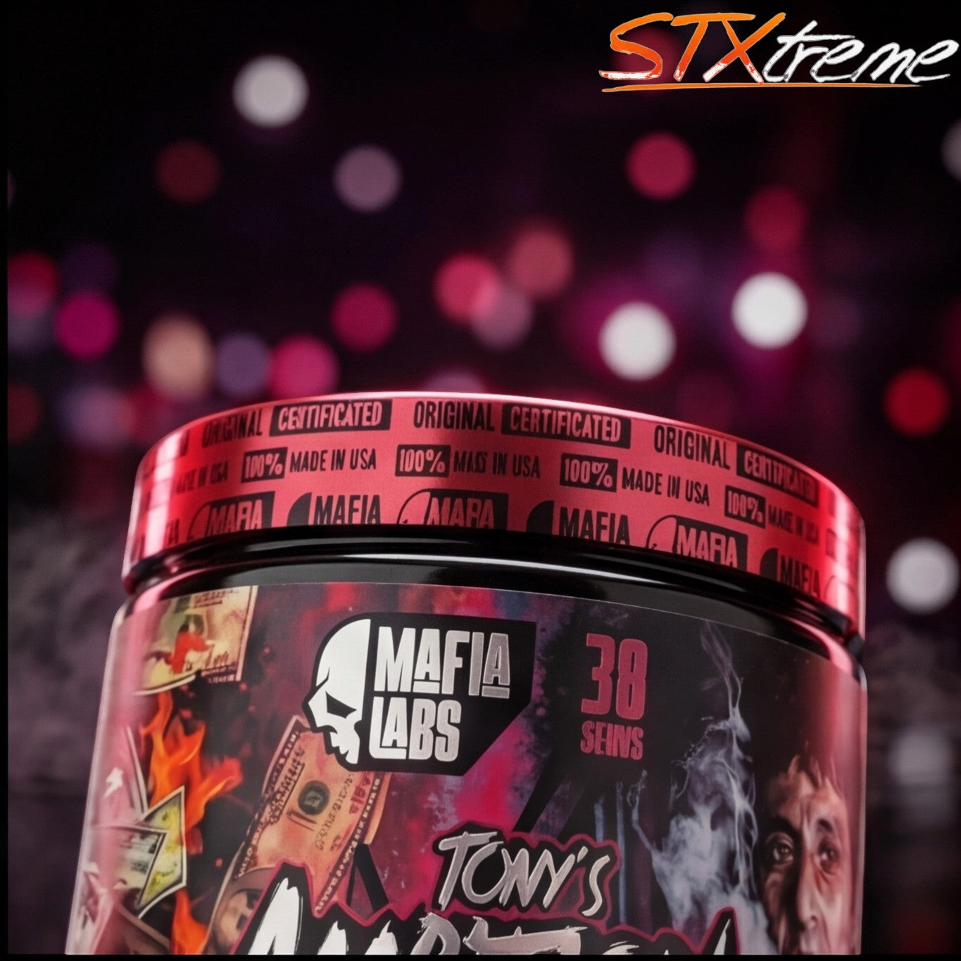 Tonys Ambition Preentreno Mafia Labs 300g Lograr Energia Explosiva