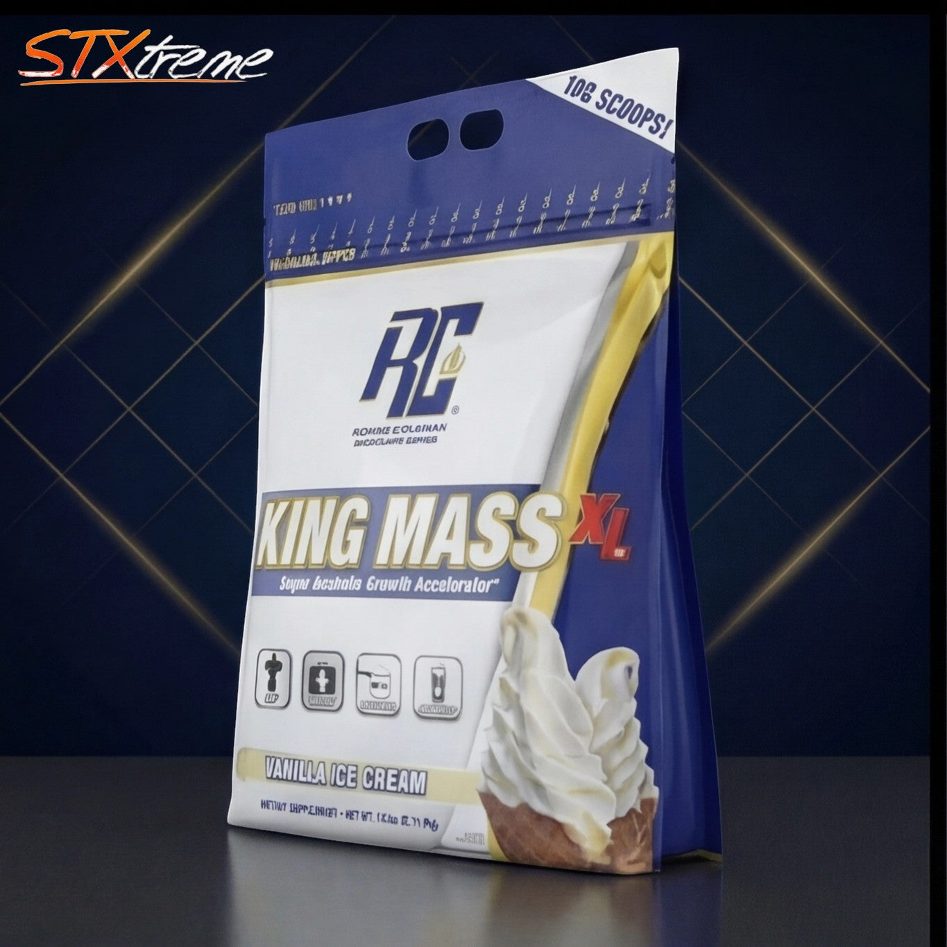 King Mass Ronnie Coleman 15 Lbs Mass Gainer Con Creatina