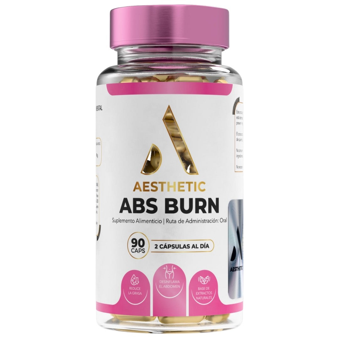 Aesthetic Abs Burn Aesthetic Supplements 90 Capsulas Quemador De Grasa Y Energia