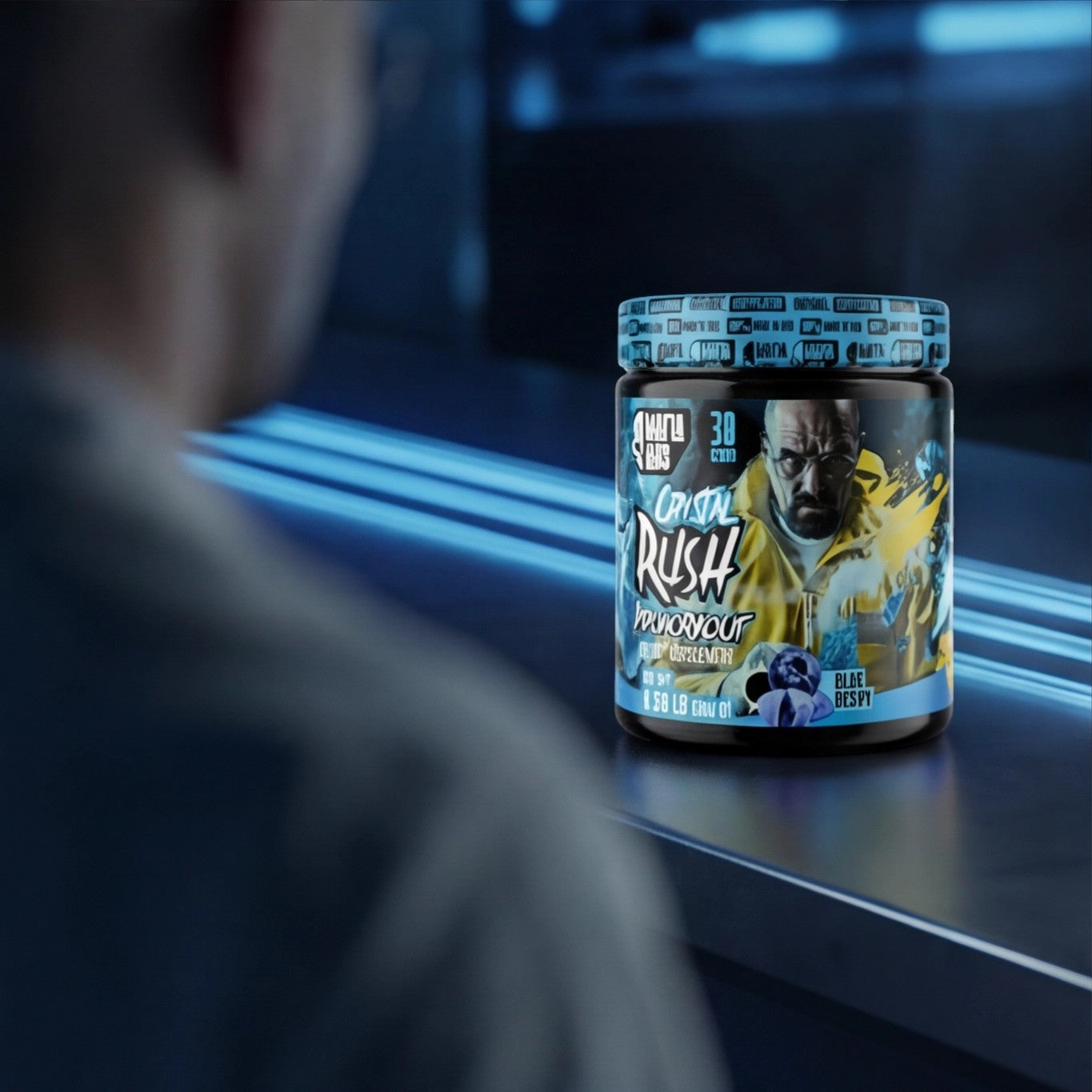 Crystal Rush Mafia Labs 300g Pre Entreno Energia Explosiva