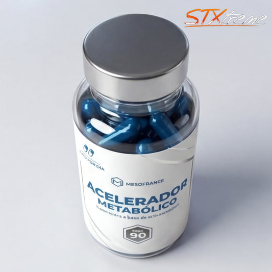 Acelerador Metabólico MesoFrance | L-Tirosina Yodo Minerales 90 Cáps