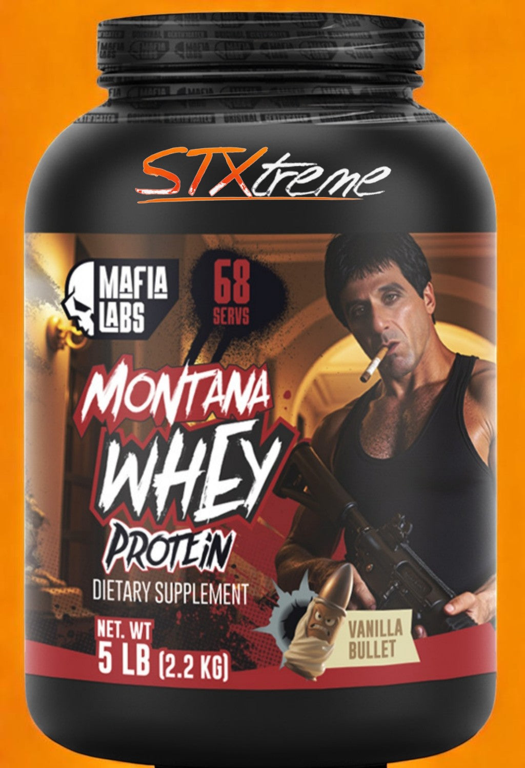 Montana Whey Mafia Labs 5 Lbs Proteina Whey Para Masa Muscular