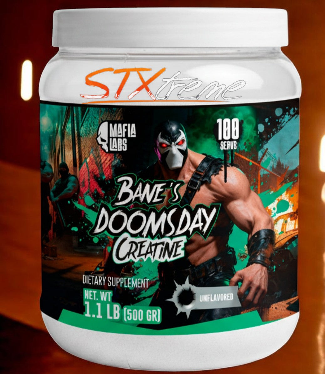 Banes Doomsday Creatine Mafia Labs 1.1 Lbs Creatina Fuerza