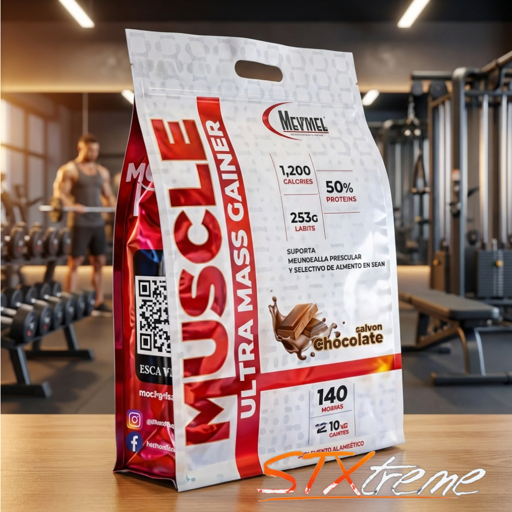 Muscle Ultra Mass Gainer Metforce 12 Lbs Volumen Y Peso Corporal