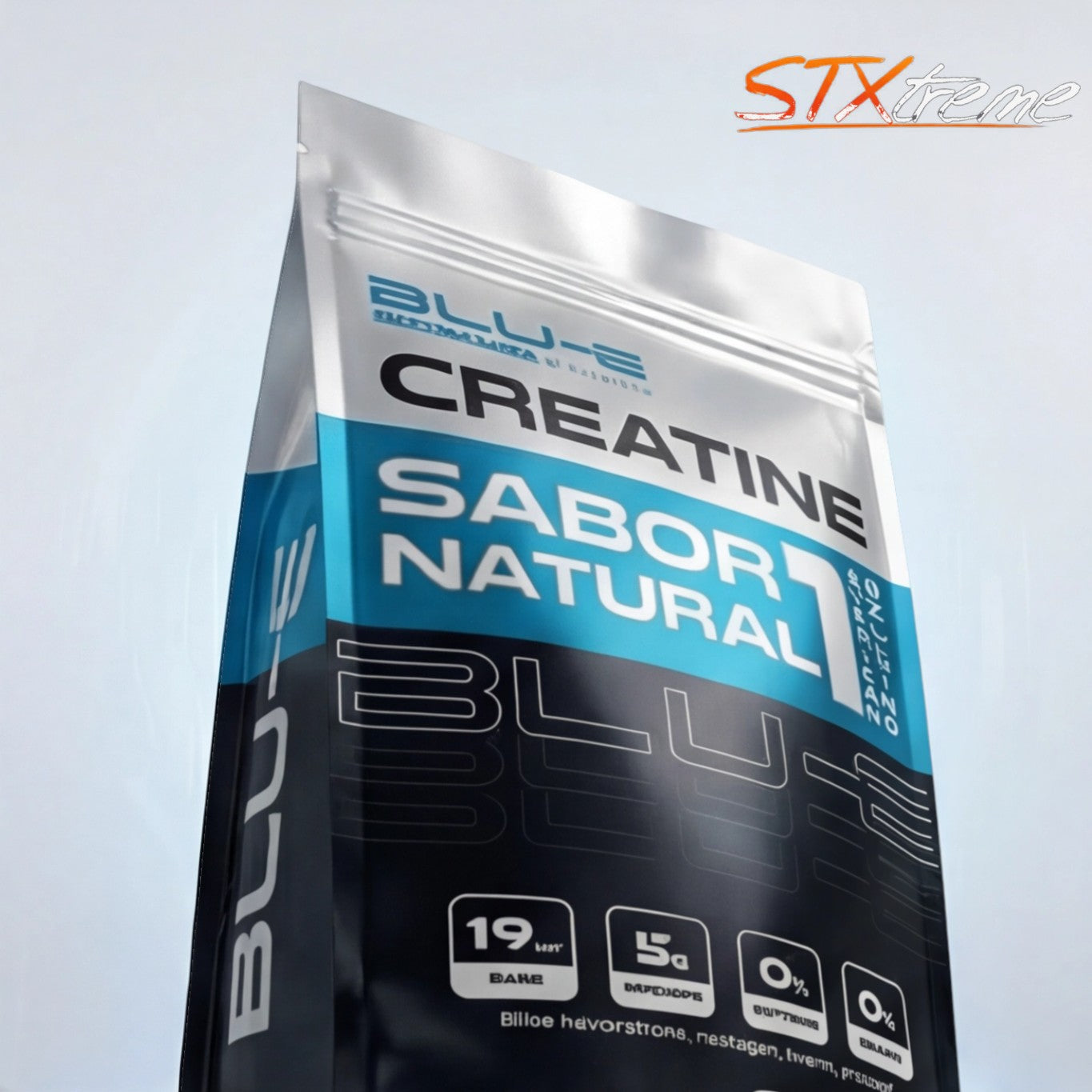 Creatine BLU E 2.2 Lbs Creatina Monohidratada Pura Premium
