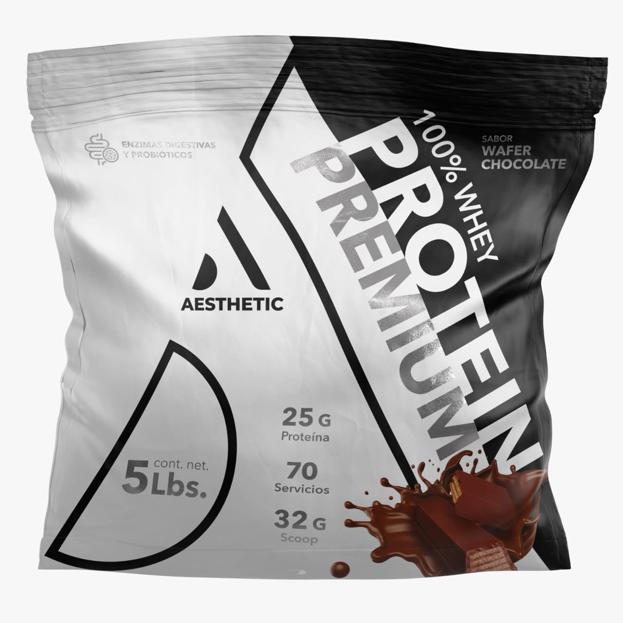 100 Whey Premium Aesthetic Supplements 5 Lbs Proteina Whey Con Probioticos