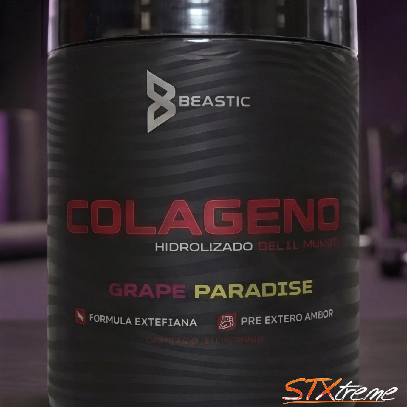 Colageno Beastic 333g Con Resveratrol Y Vitaminas Firmeza