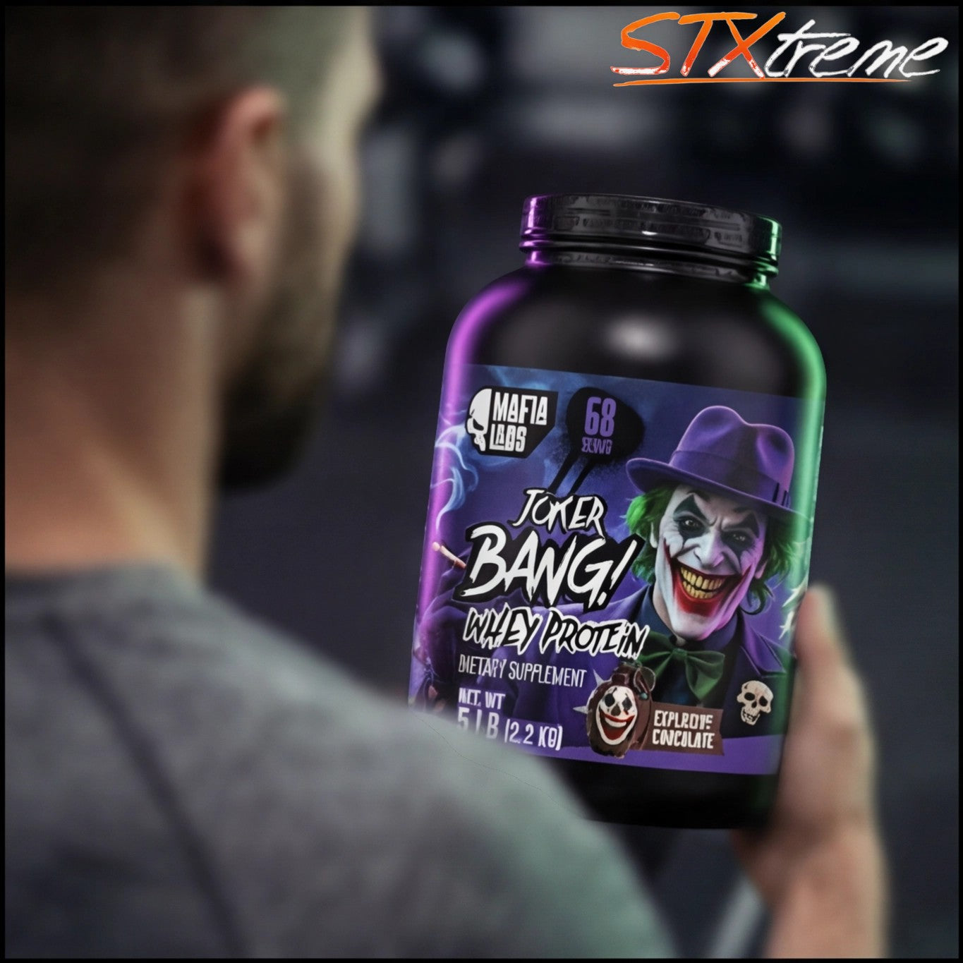 Joker Bang Mafia Labs 5 Lbs Proteina De Suero De Leche Whey