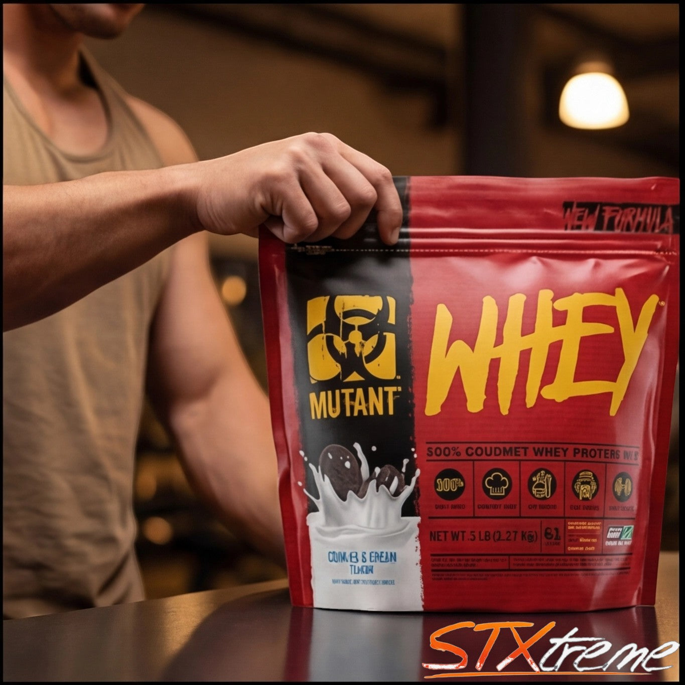 Whey Mutant 5lbs 61 Serv Proteina Para Ganar Masa Muscular