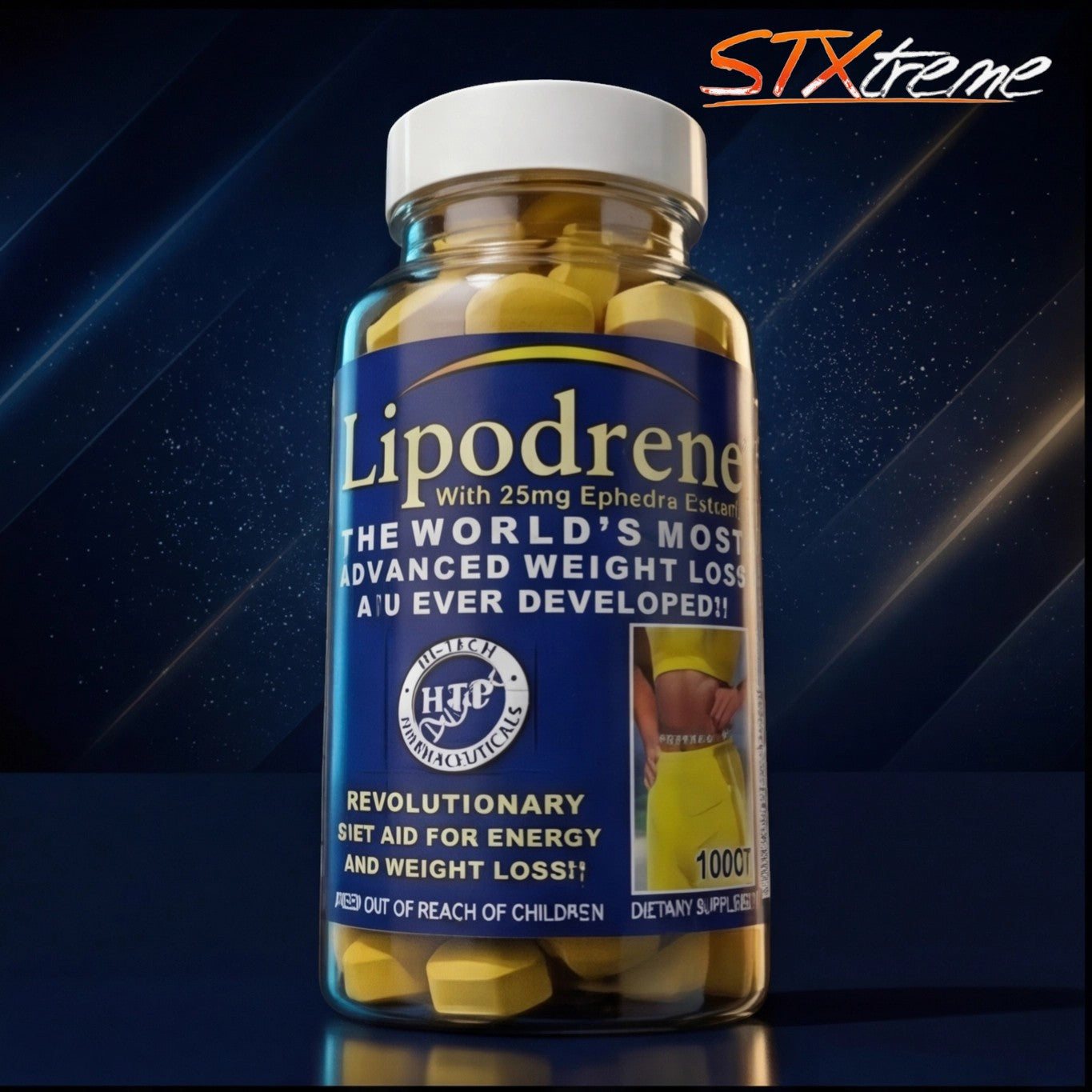 Lipodrene Hi Tech Pharmaceuticals 100 Tabs Suplemento Alimenticio Con Extractos Botanicos