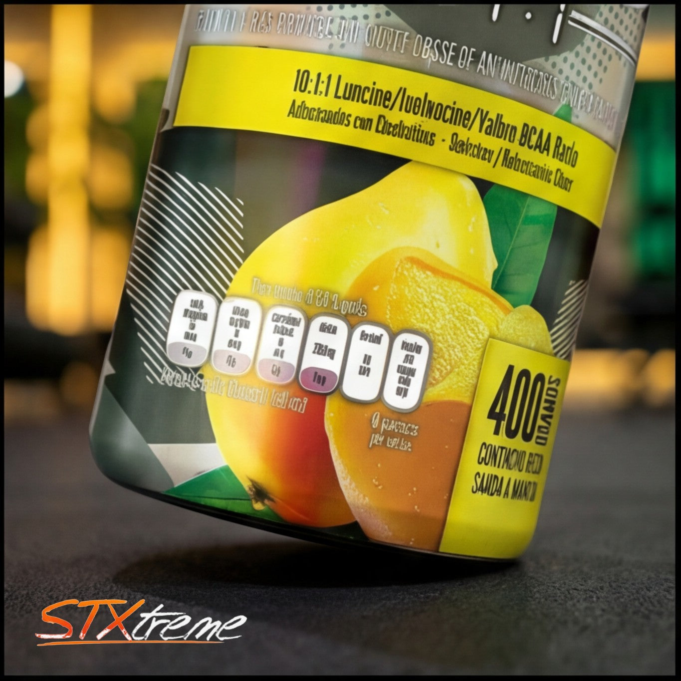 BCAA 10 1:1 Army Nutrition 400g Alta Leucina Recuperacion