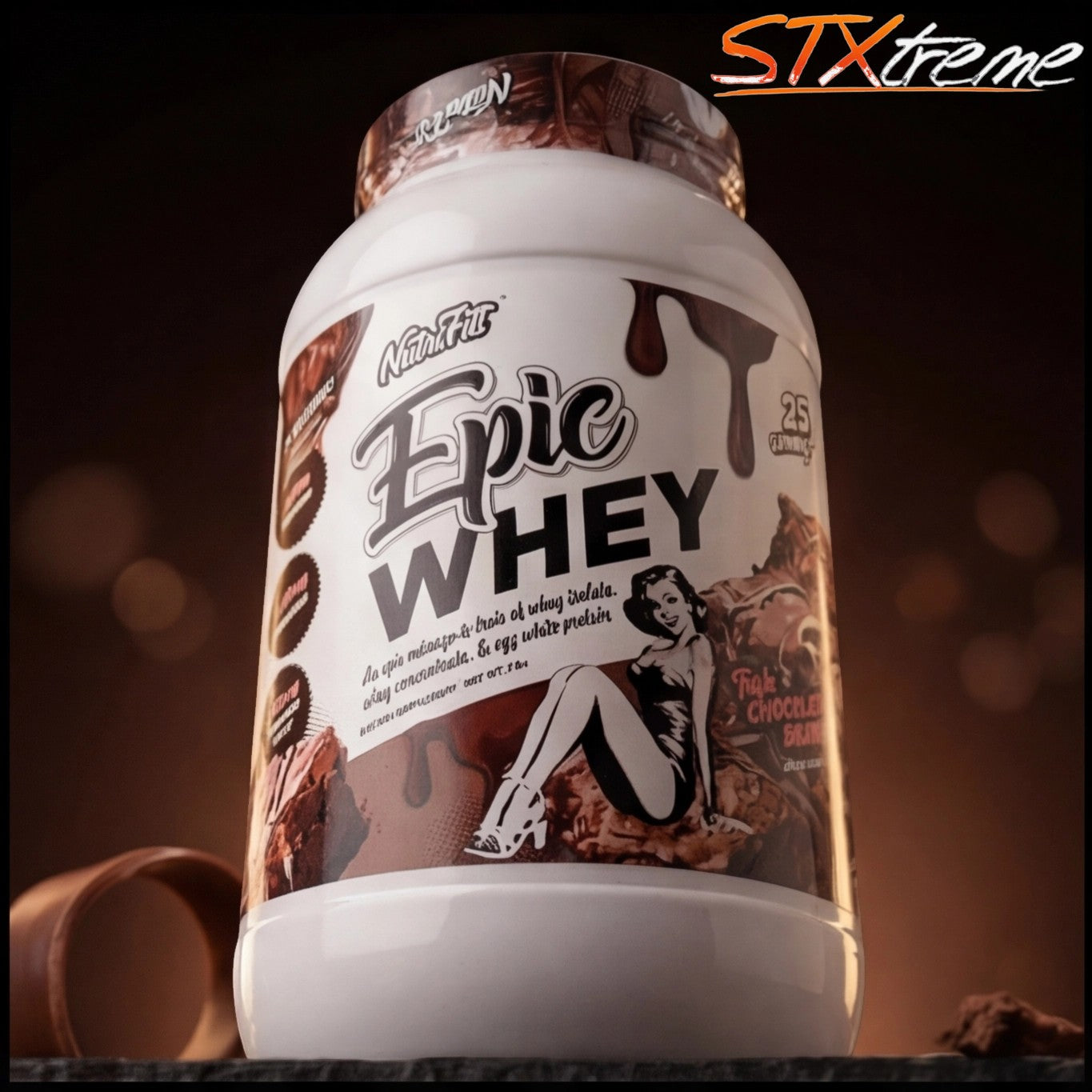 Epic Whey Nutrifitt 3 Lbs Proteina Multifase Con Aminoacidos Liberacion Prolongada
