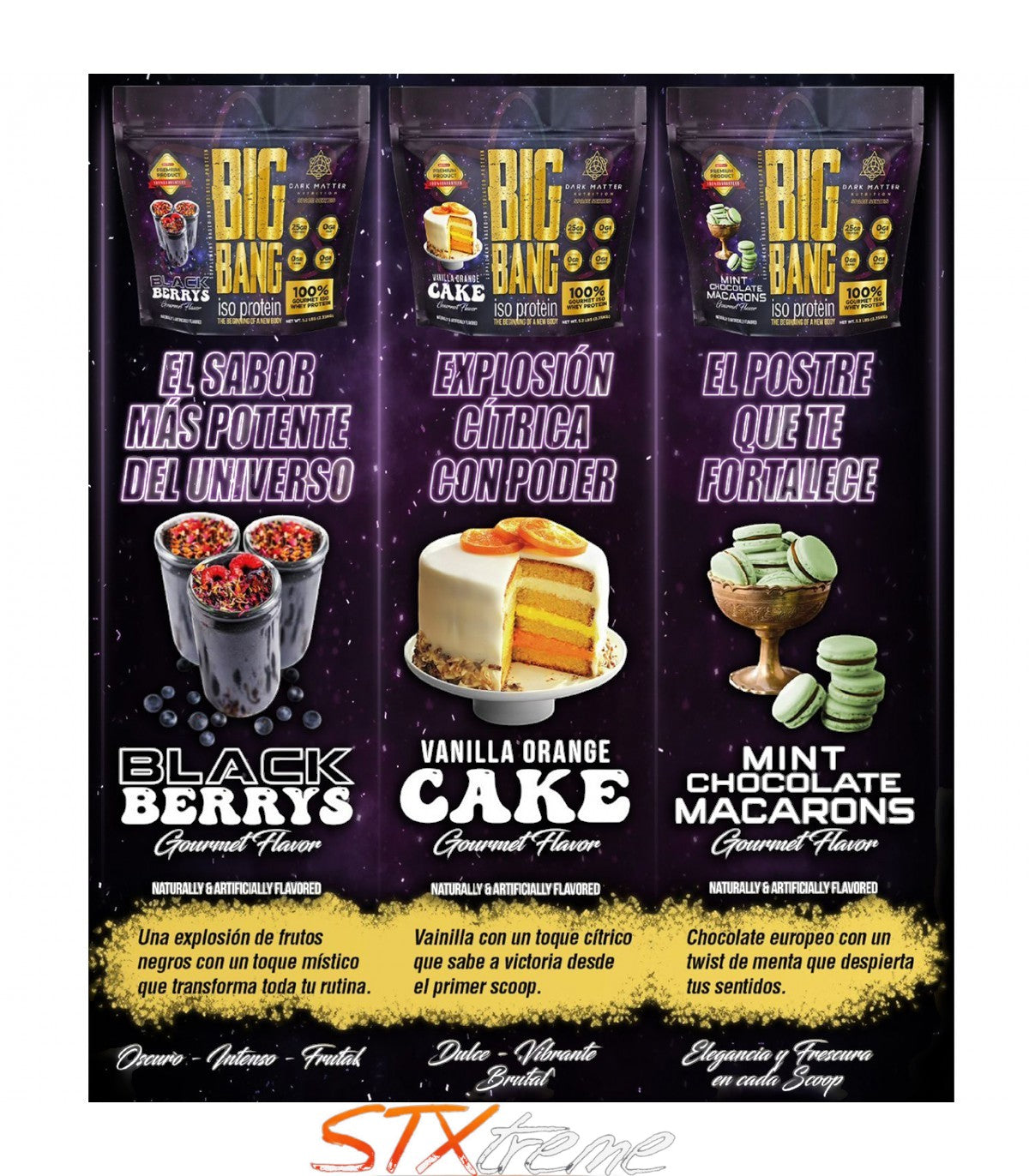 Big Bang Iso Protein Dark Matter 5.2 Lbs Proteina Aislada Definicion
