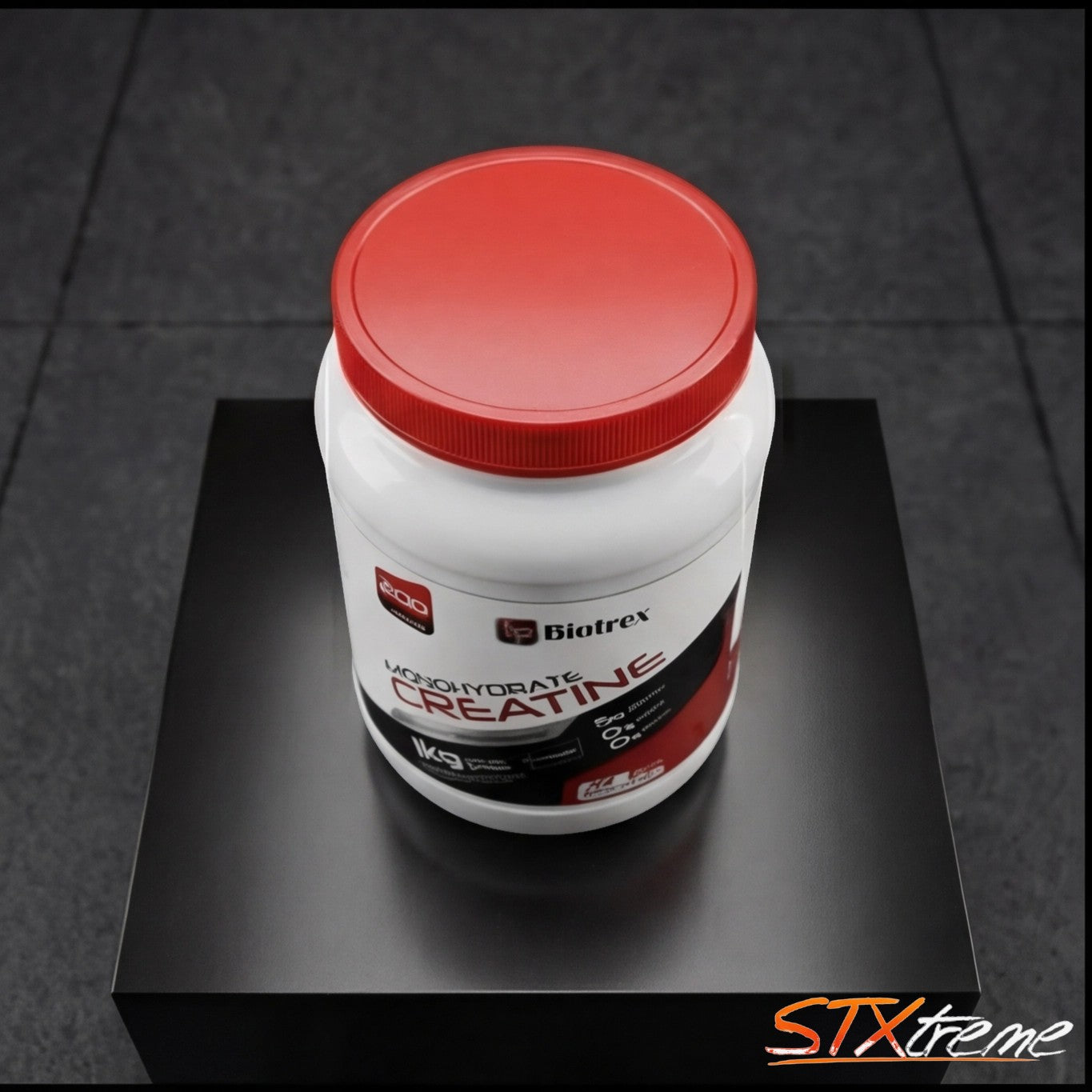 Creatina Monohidratada Biotrex 1 Kg 200 Servicios Fuerza Y Volumen