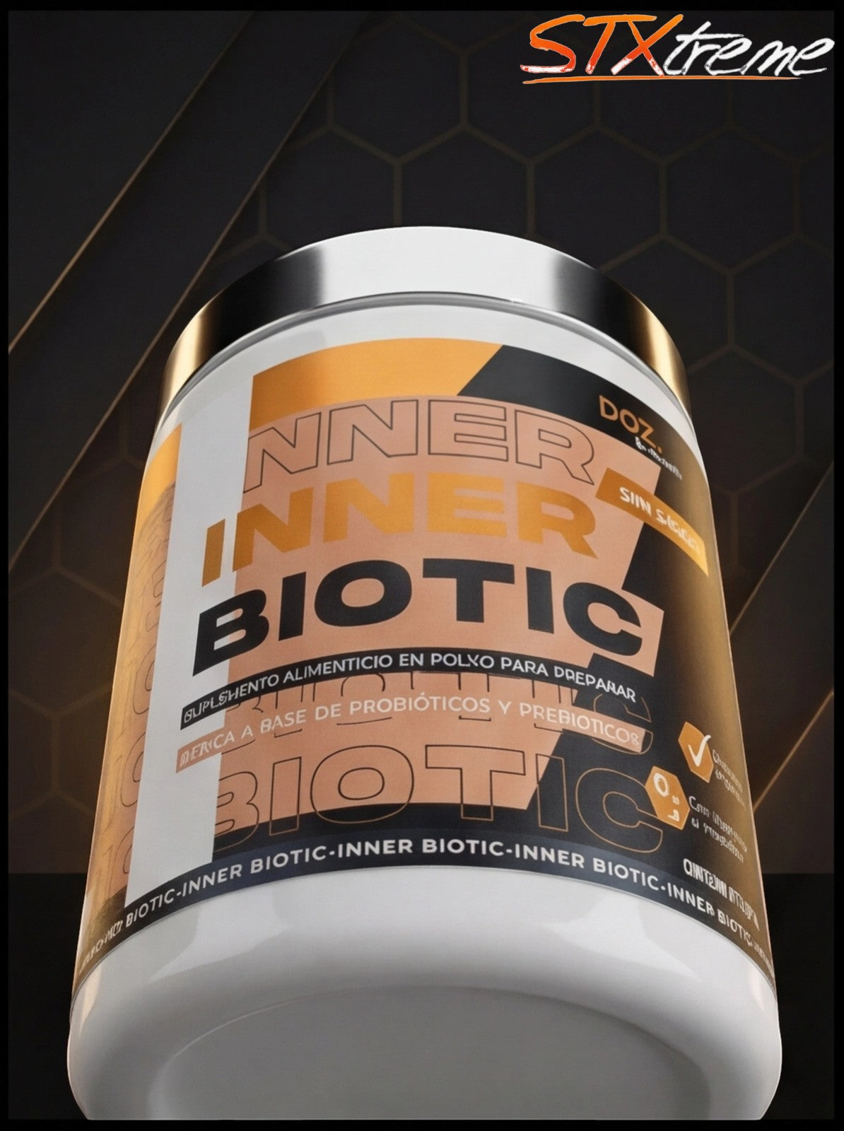 Inner Biotic Doz Heallife 300g Suplemento Con Probioticos En Polvo Digestivo