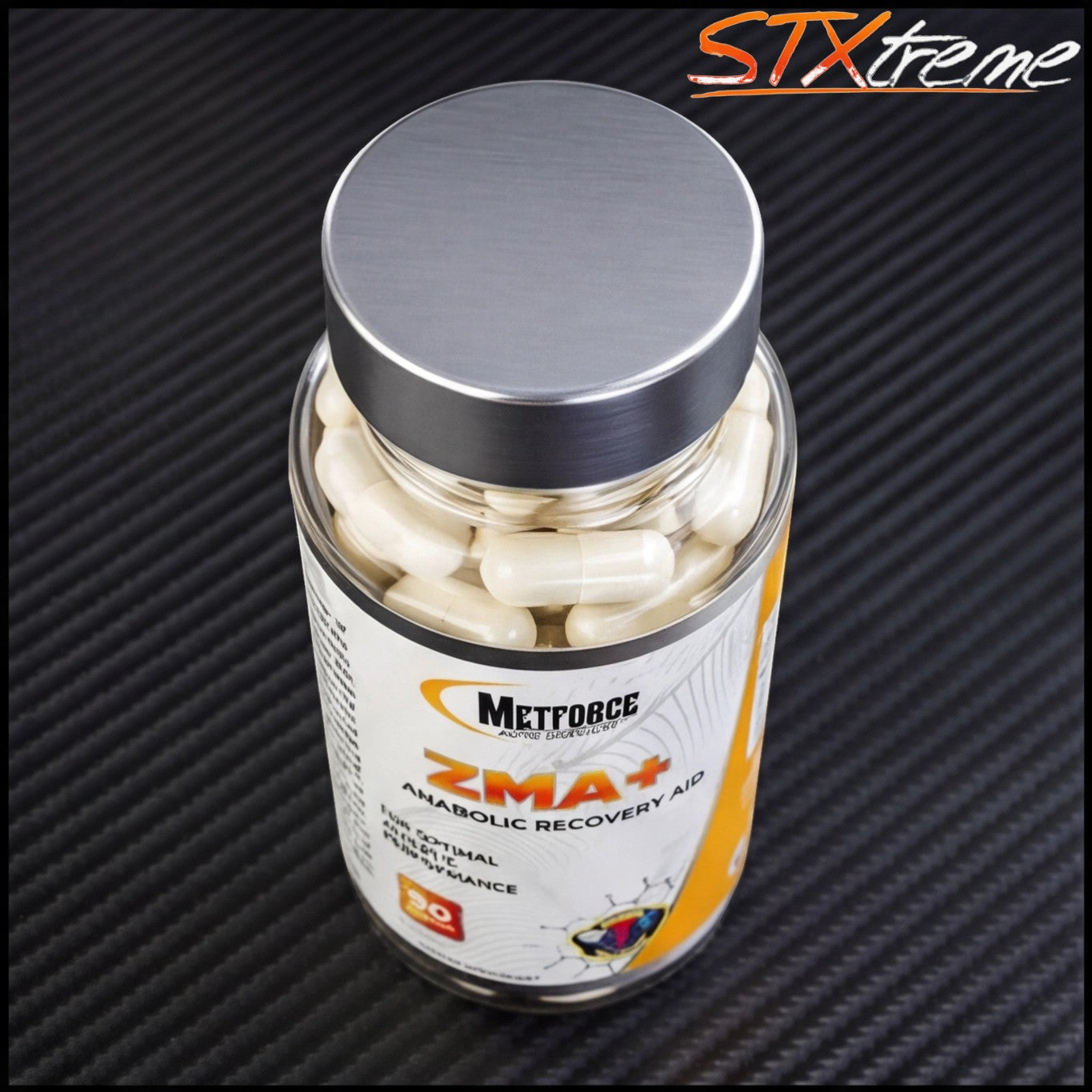 ZMA Anabolic Recovery Aid Metforce 90 Caps Descanso Profundo Y Recuperacion Muscular