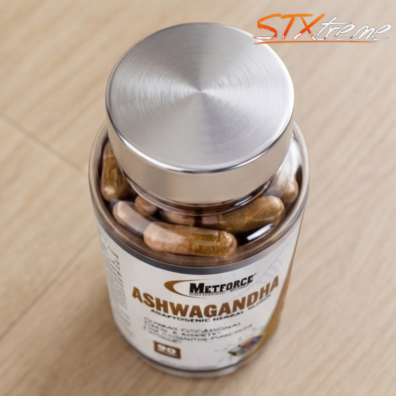 Ashwagandha Metforce 90 Caps Adaptogeno Natural Premium