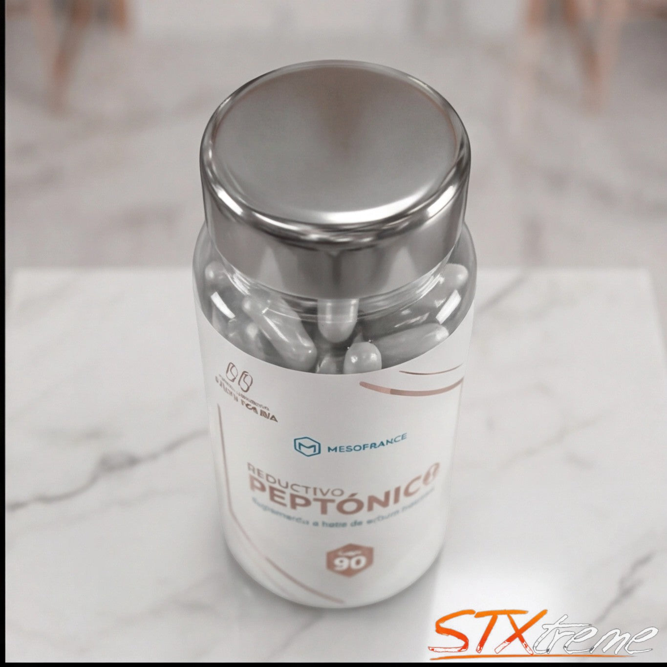 Mesofrance Peptonico 90 Capsulas Complejo De Elastina Y Enzimas