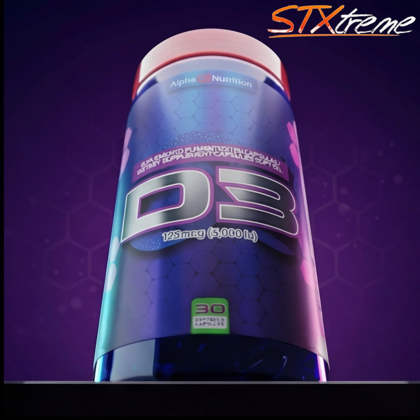 Vitamin D3 125mcg 5000ui Alpha Nutrition 30 Caps Fortalecer Huesos Y Sistema Inmune