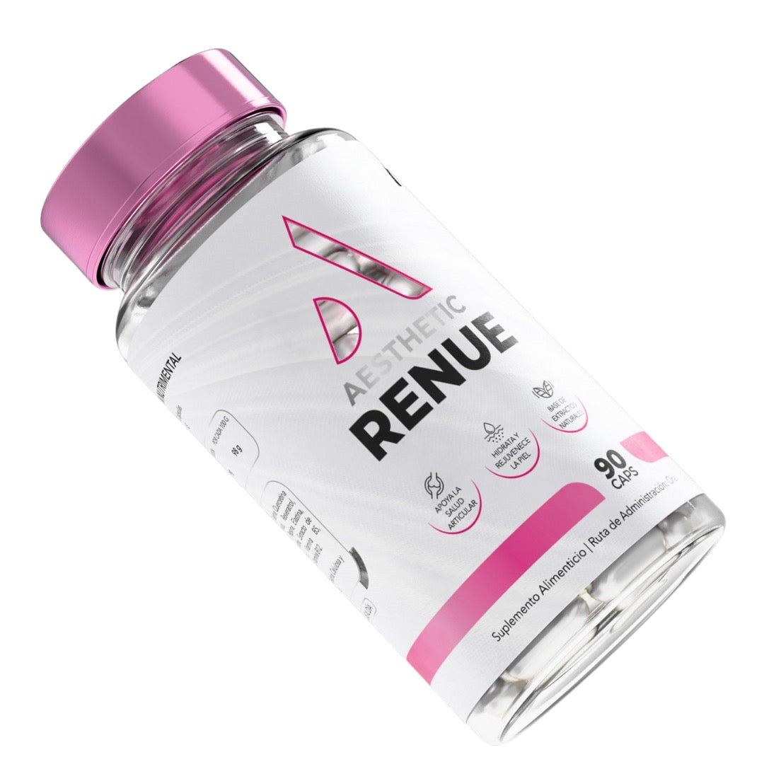 Aesthetic Renue Aesthetic Supplements 90 Capsulas Colageno Hidrolizado Con Coenzima Q10