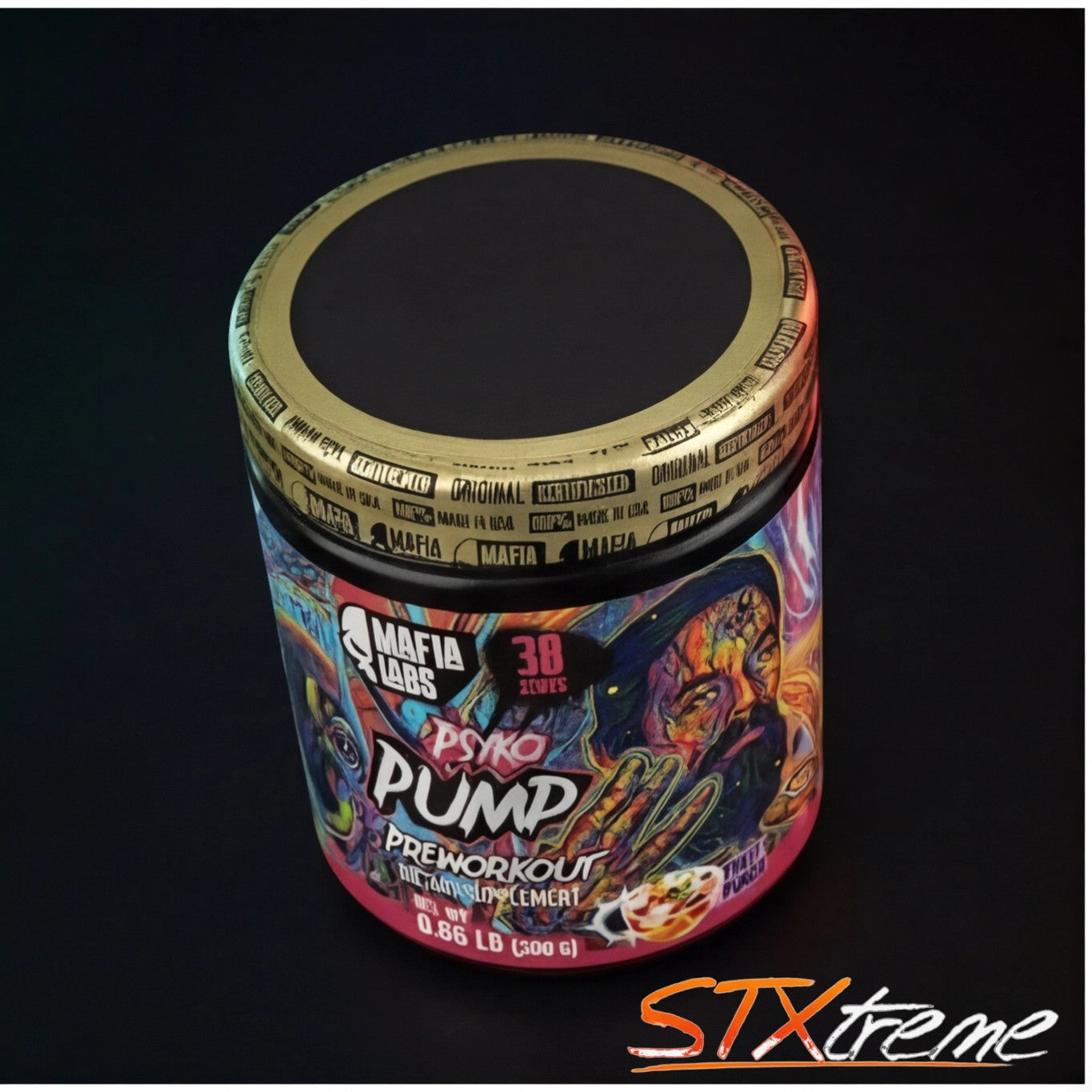 Psyko Pump Mafia Labs 300g Pre Entreno De Alta Intensidad