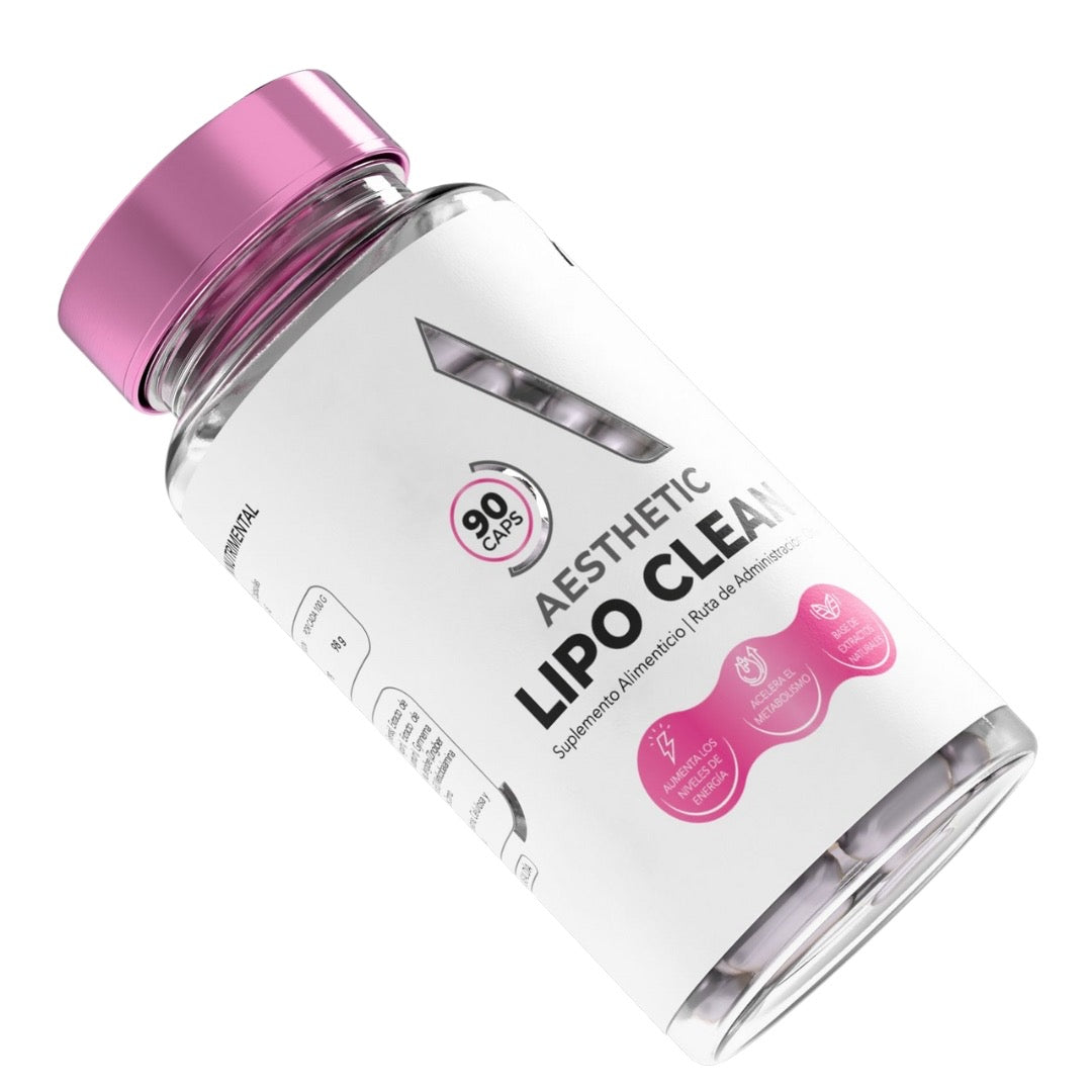 Aesthetic Lipo Clean Aesthetic Supplements 90 Capsulas Control De Apetito Y Metabolismo